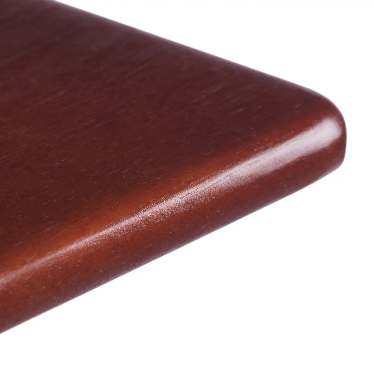 Riley Snack Table Rack, Walnut Finish