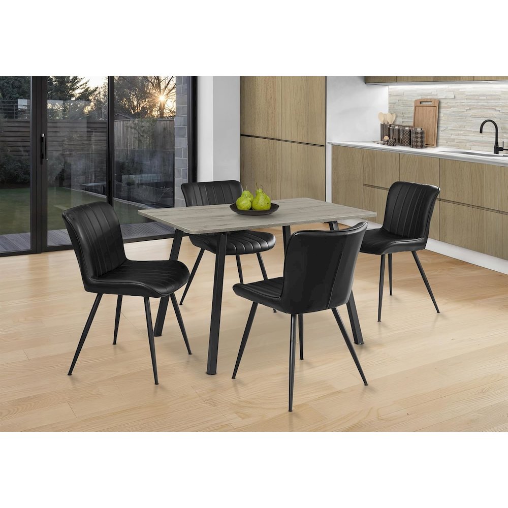 Thadius - Dining Chair 33" Height Dining Room Kitchen Upholstered Side Set