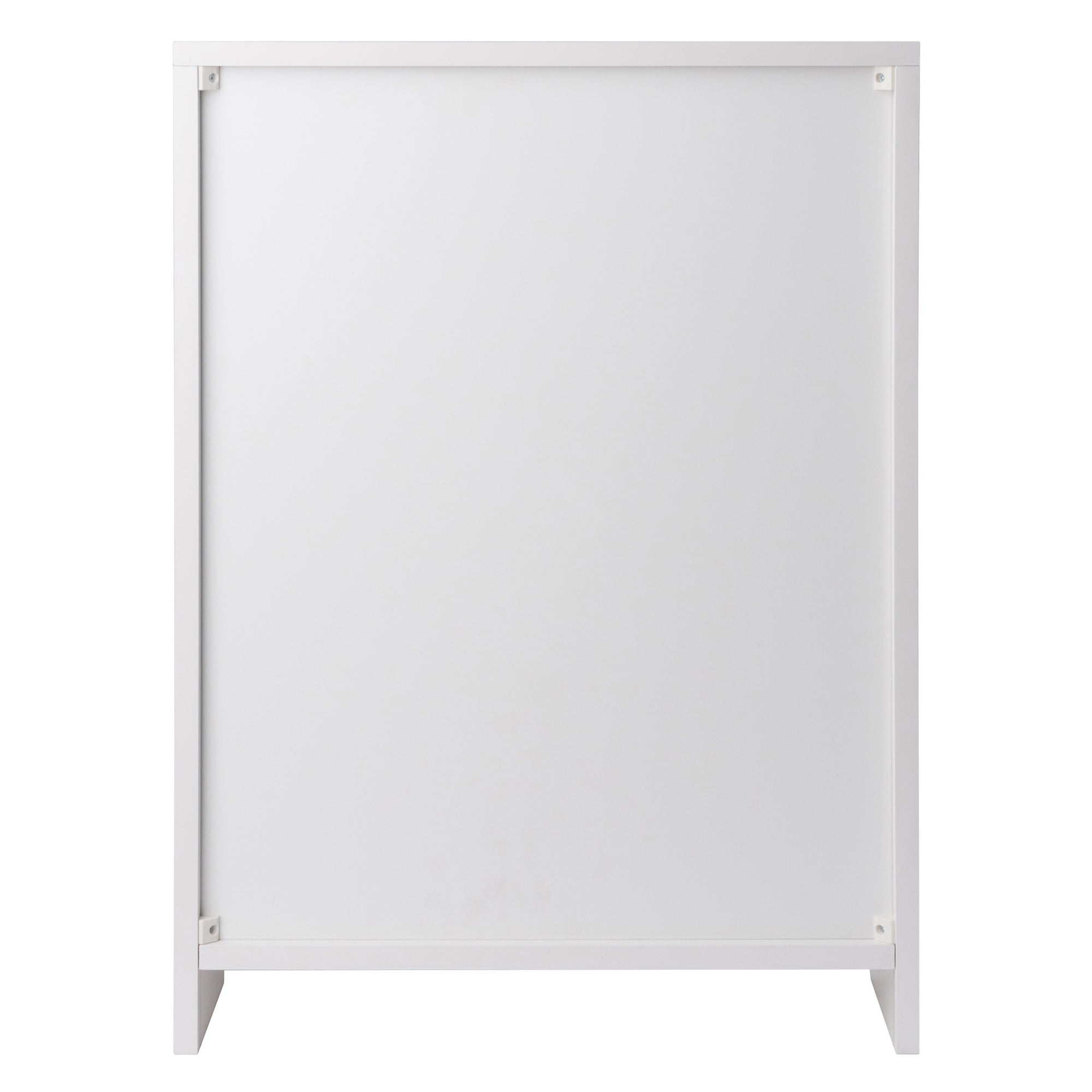 Nova Open Shelf Storage Cabinet, White