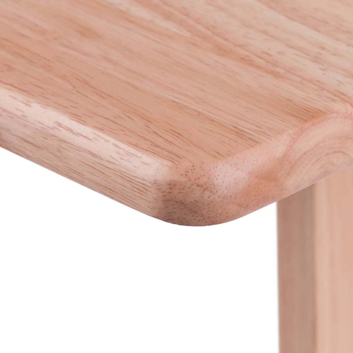 Riley Snack Table Rack, Natural Finish