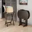 Corbett 5-Pc Oversized Snack Table Set, Coffee