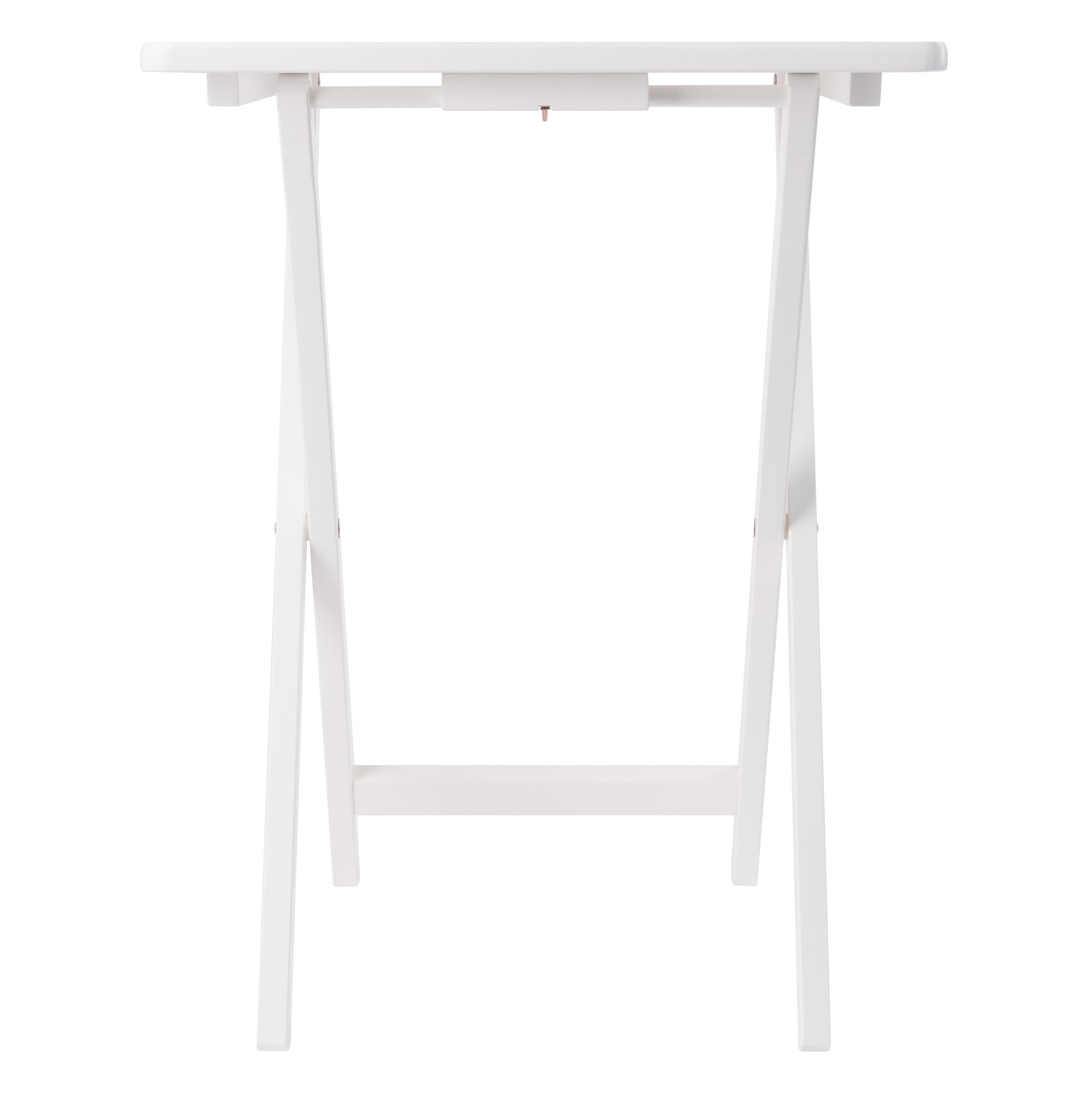 Alex 5-Pc Snack Table Set, White