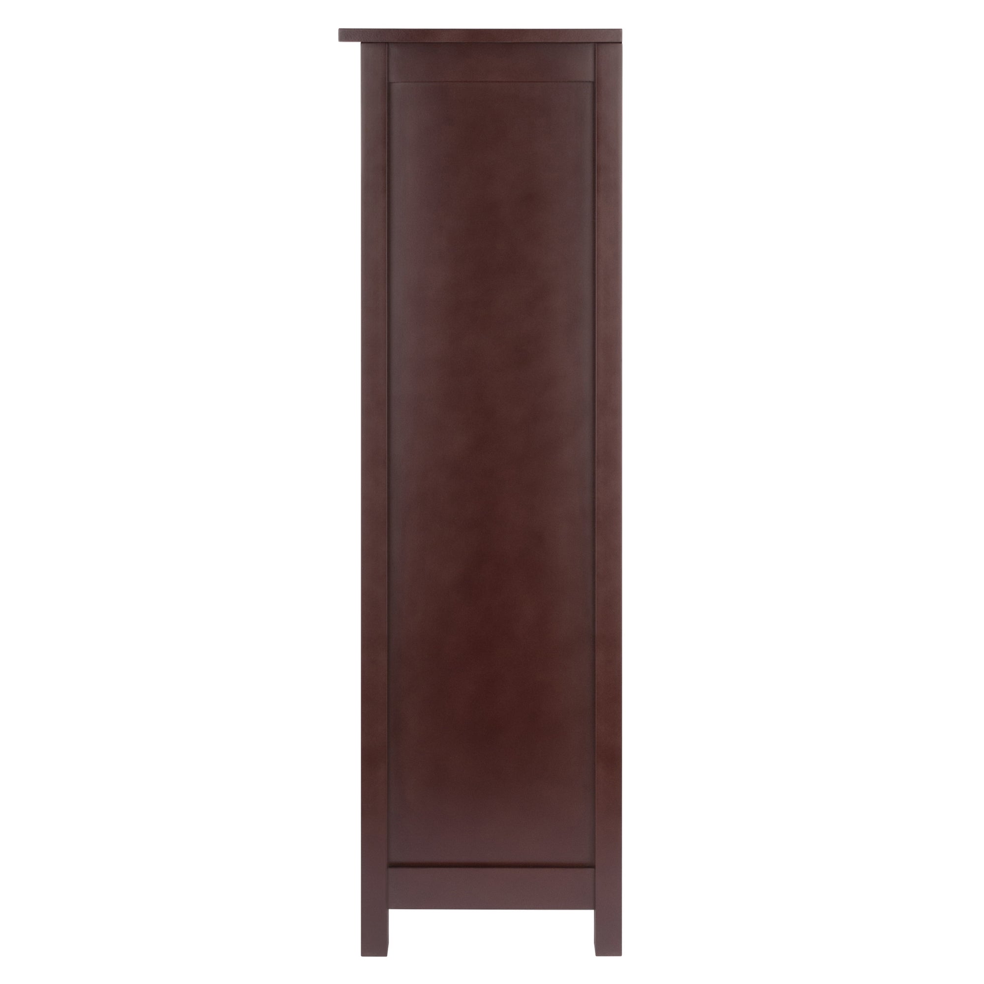 Milan 3-Section Bookshelf, Walnut