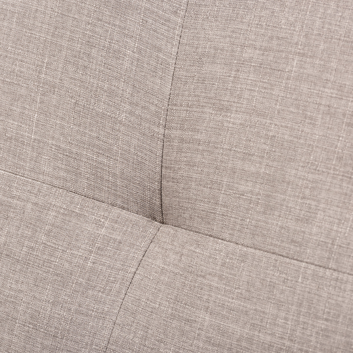 Bianca Mid-Century Modern Walnut Wood Light Grey Fabric Tufted Lounge Chair And Ottoman Set