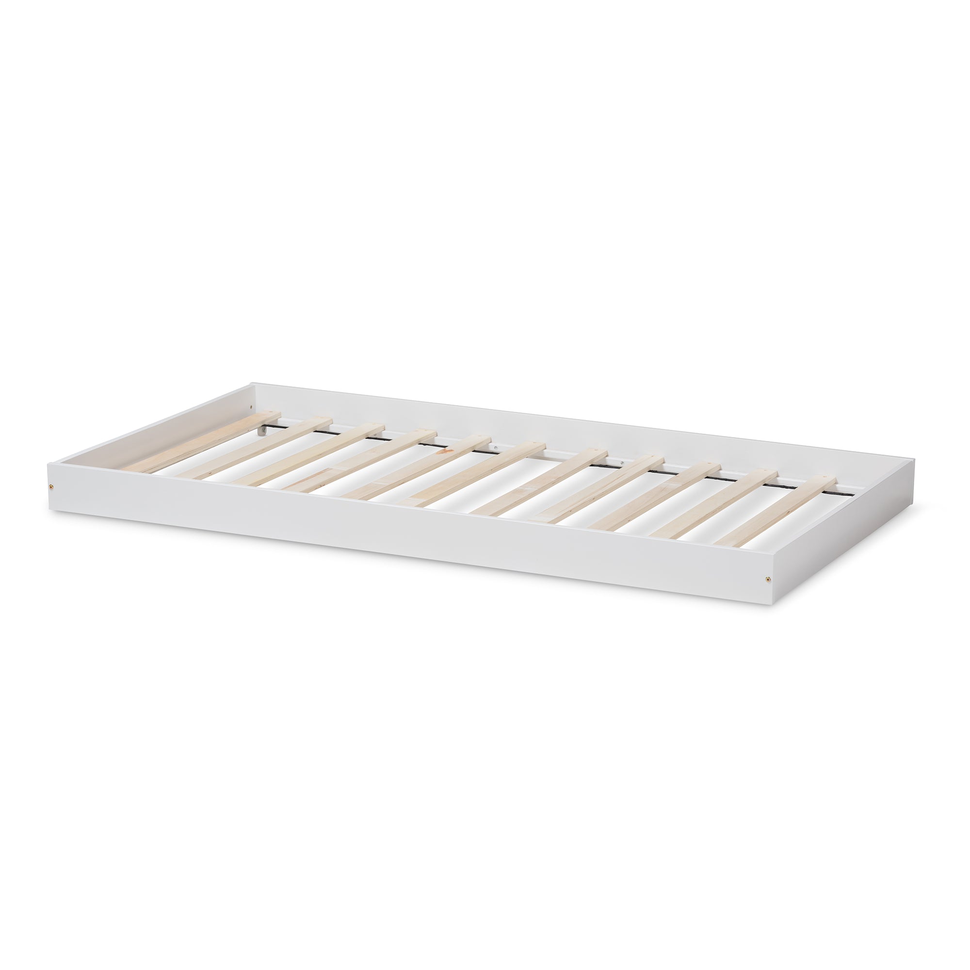 Payton Modern and Contemporary White-Finished Twin Trundle
