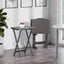 Alex 5-Pc Snack Table Set, Oyster Gray