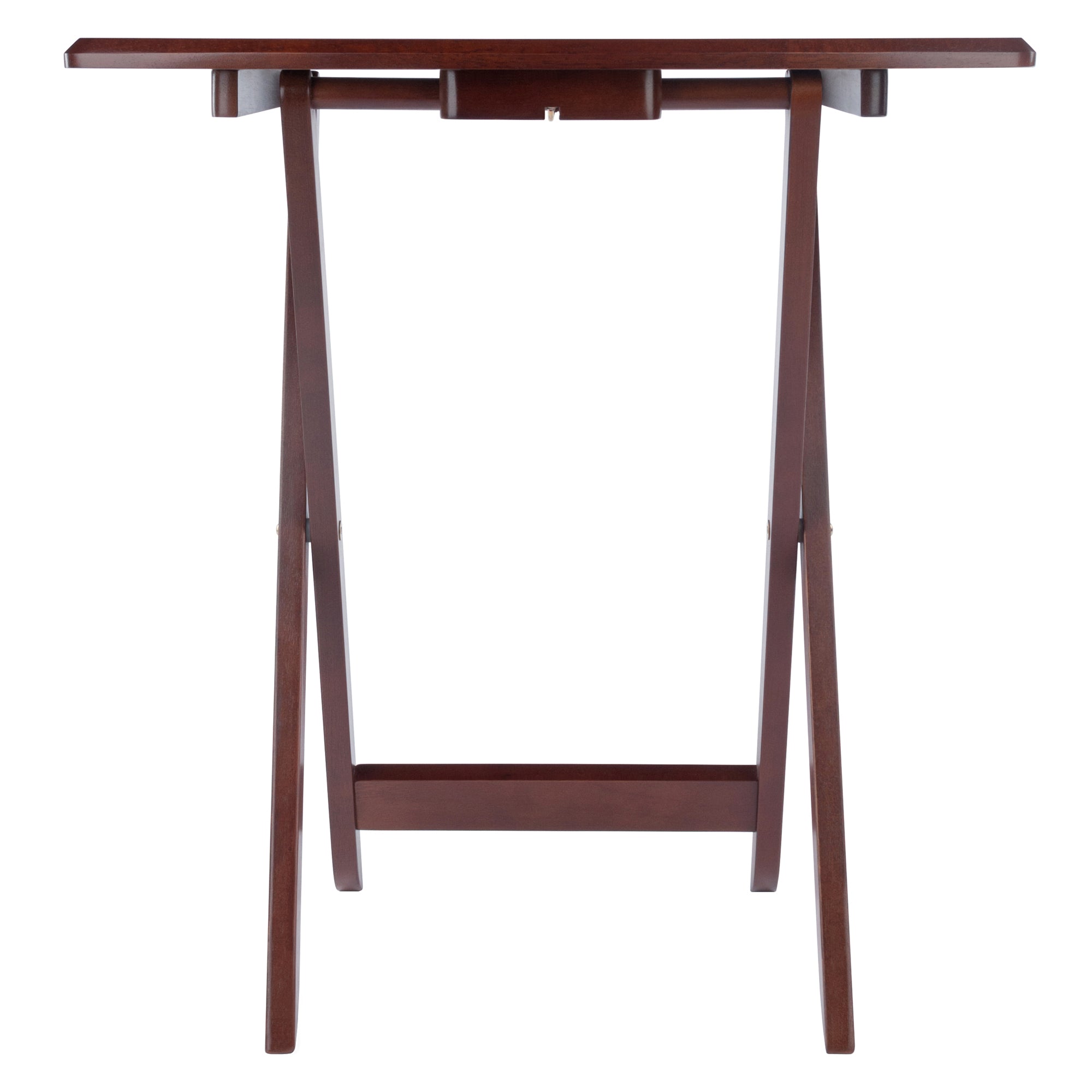 Dylan 5-Pc Oversized Snack Table Set, Walnut