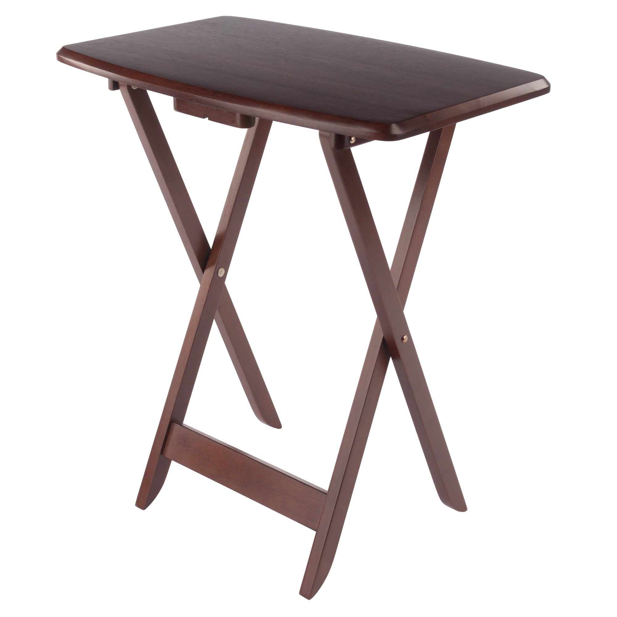 Dylan 5-Pc Oversized Snack Table Set, Walnut