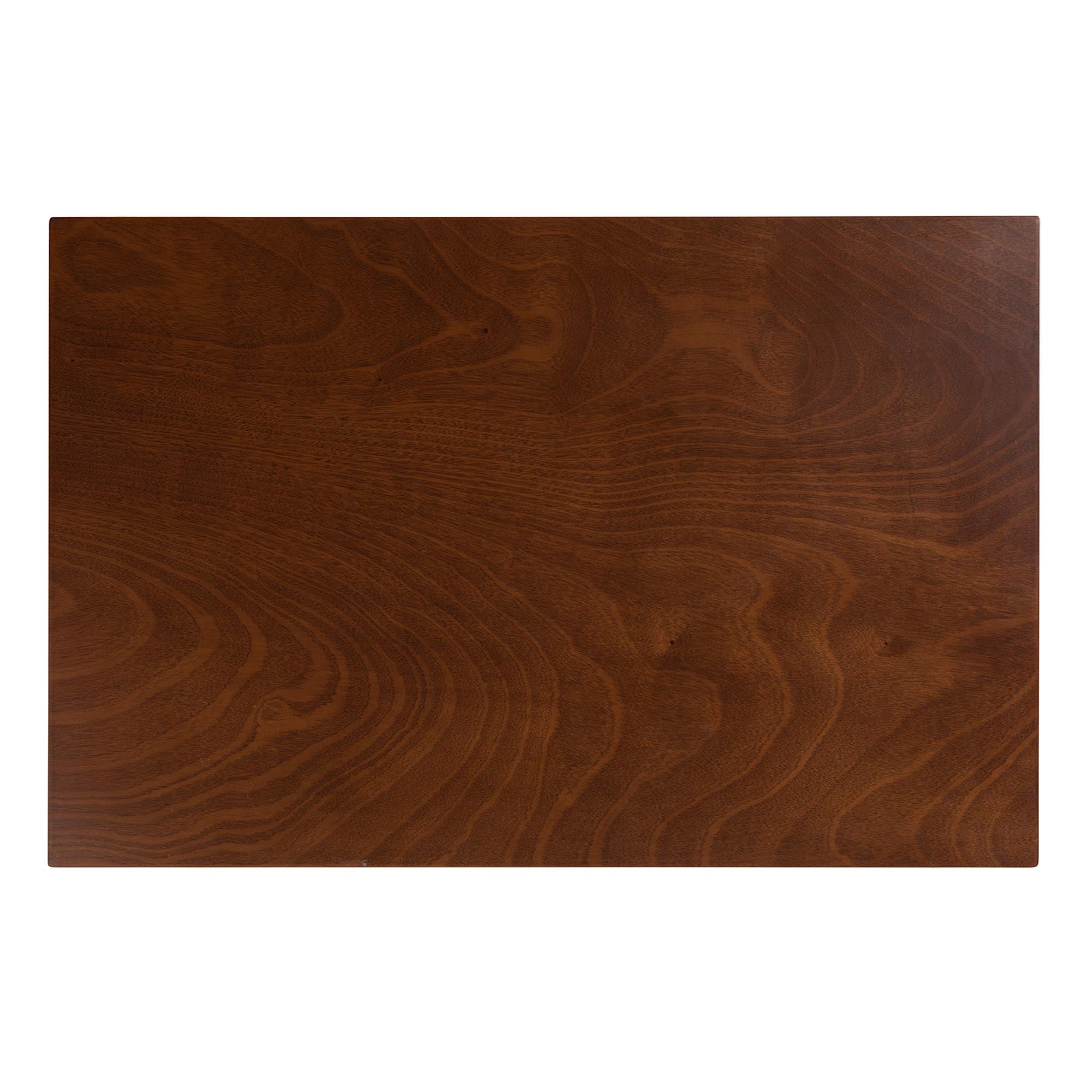 Eveline Modern Walnut Brown Finished Wood 43-Inch Dining Table