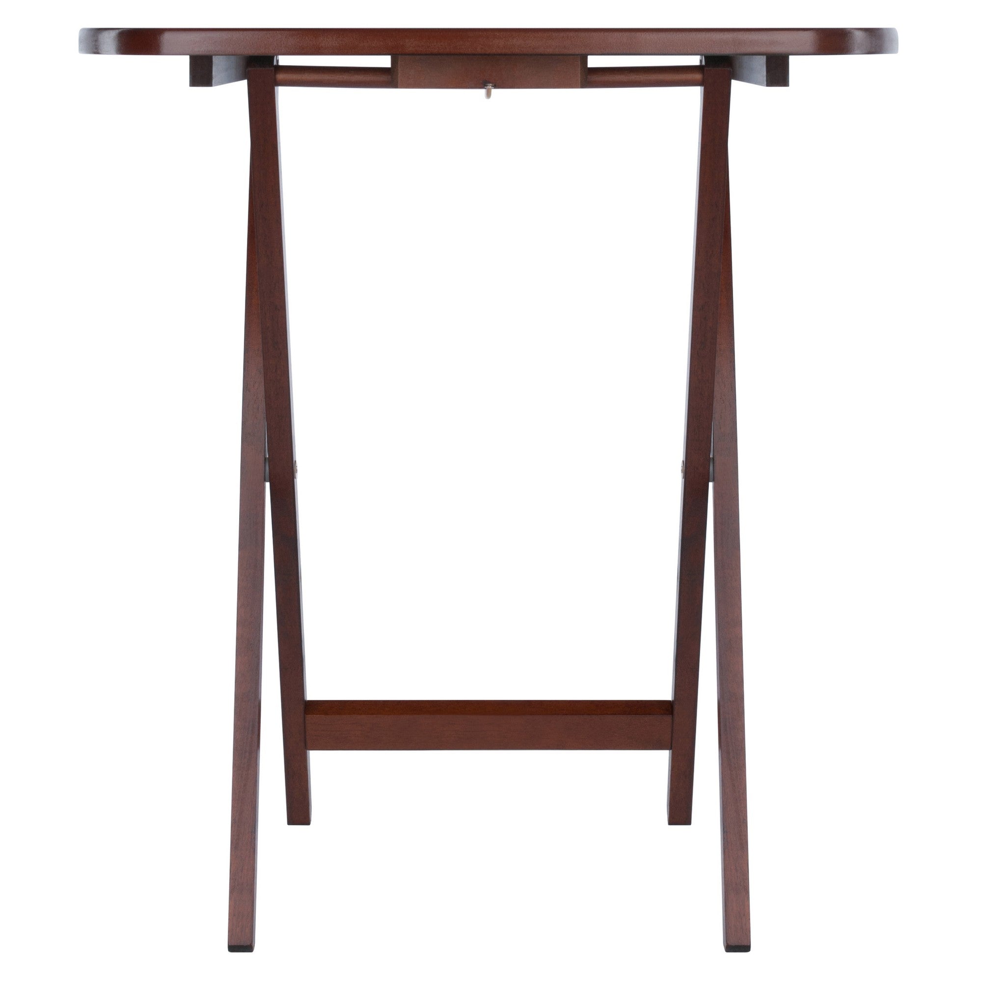 Corbett 5-Pc Oversized Snack Table Set, Walnut