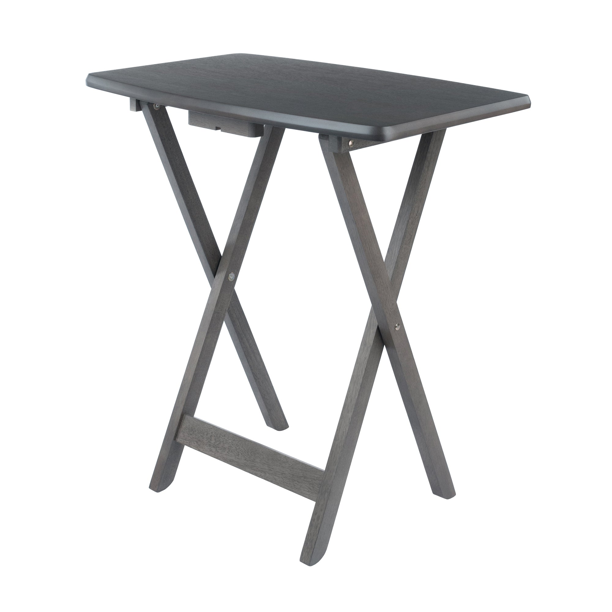 Dylan 5-Pc Oversized Snack Table Set, Oyster Gray