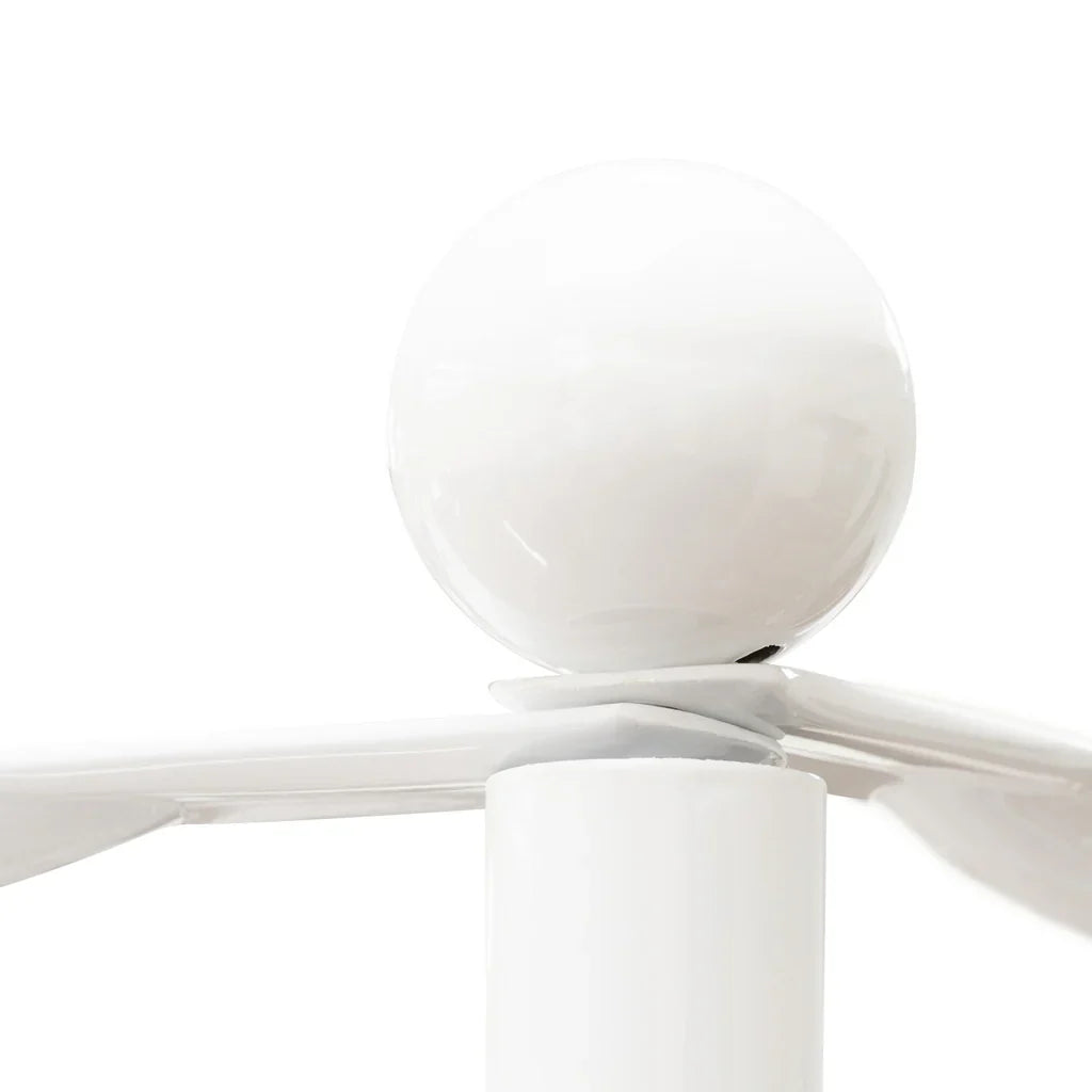 Canopy Anniston Queen White Metal Canopy Bed – Luxurious Style with Headboard & Footboard