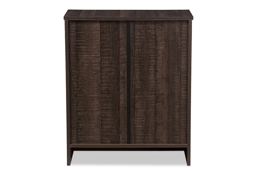 Decon Modern and Contemporary Espresso Brown Wood 3-Drawer Storage Chest