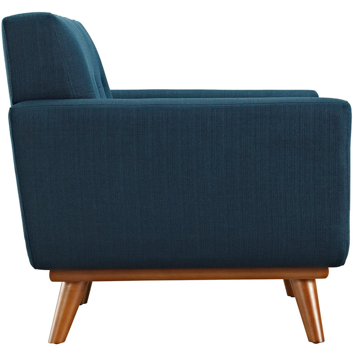 Engage Upholstered Fabric Armchair, Azure