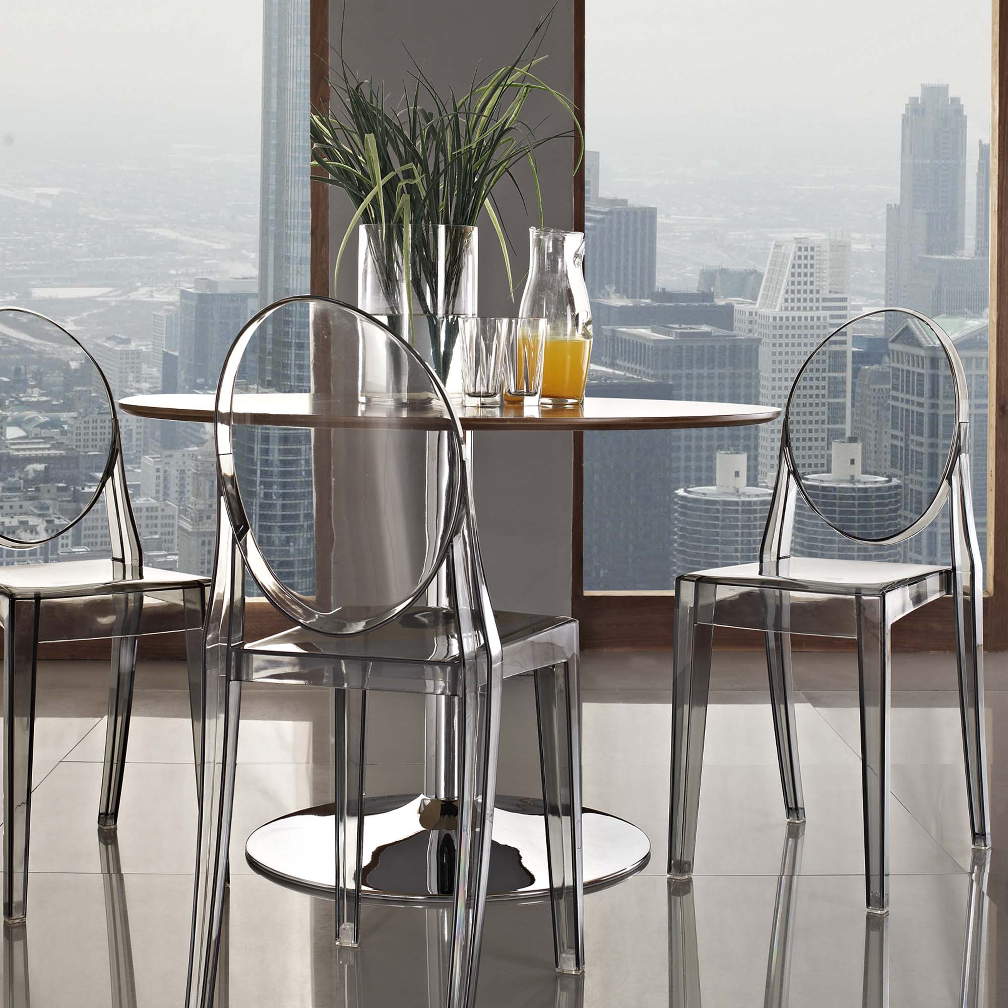 Casper Dining Side Chair, Smoke