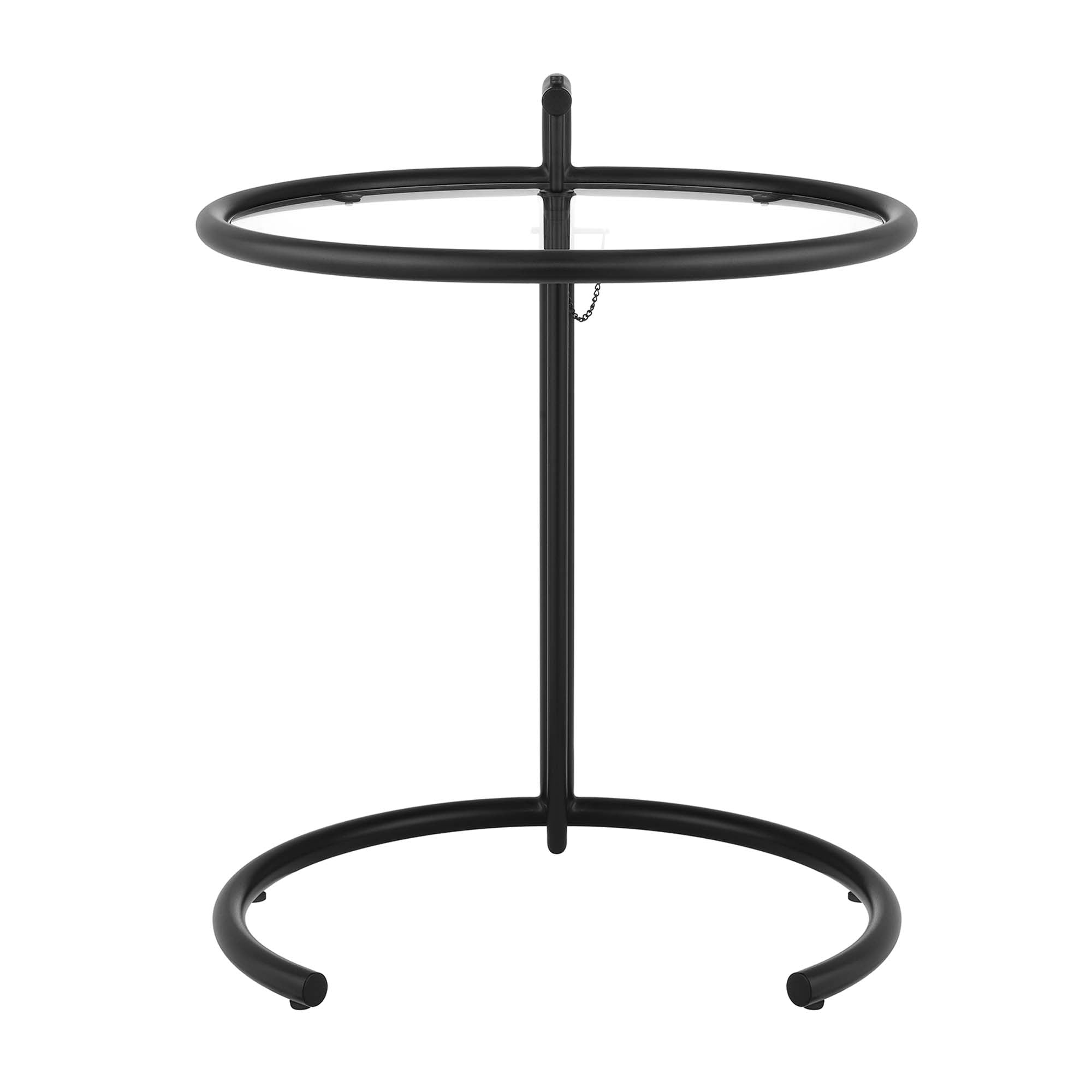 Eileen Gray Metal Side Table, Black