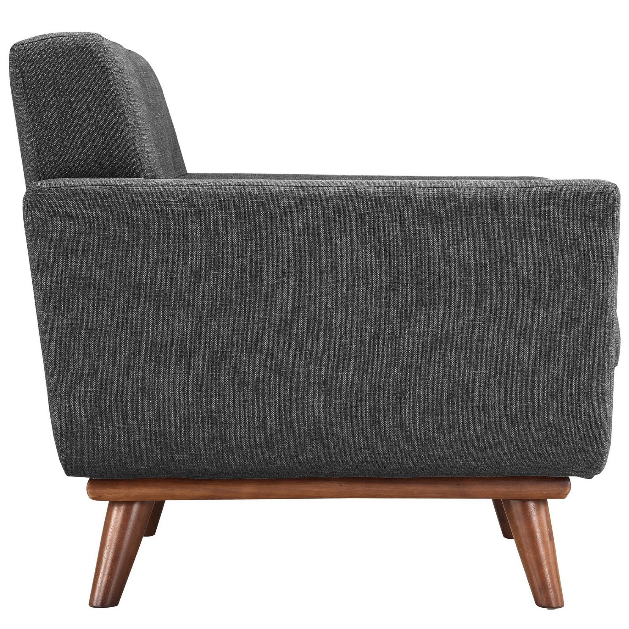 Engage Armchair and Sofa Set of 2, Gray