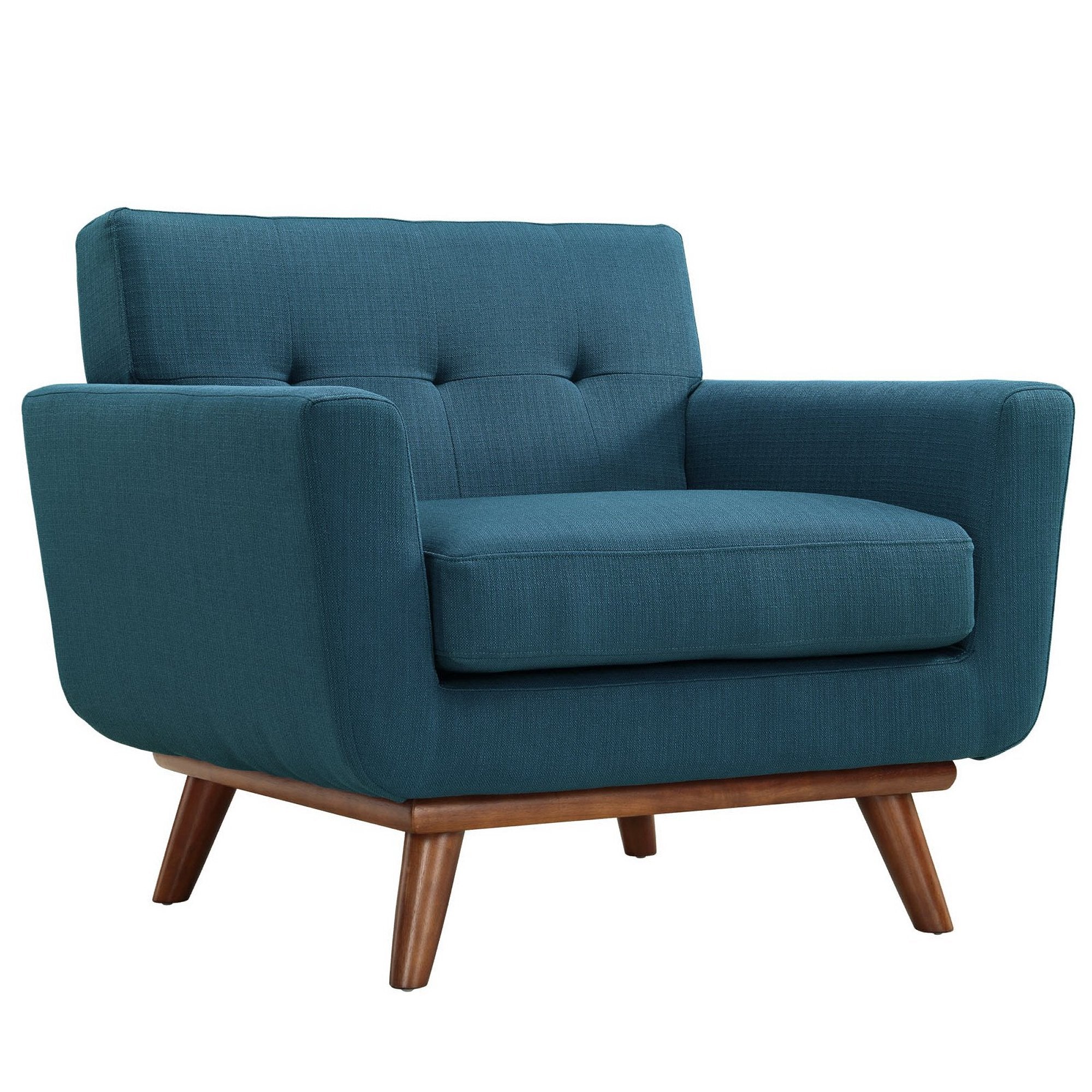 Engage Armchair and Loveseat Set of 2, Azure