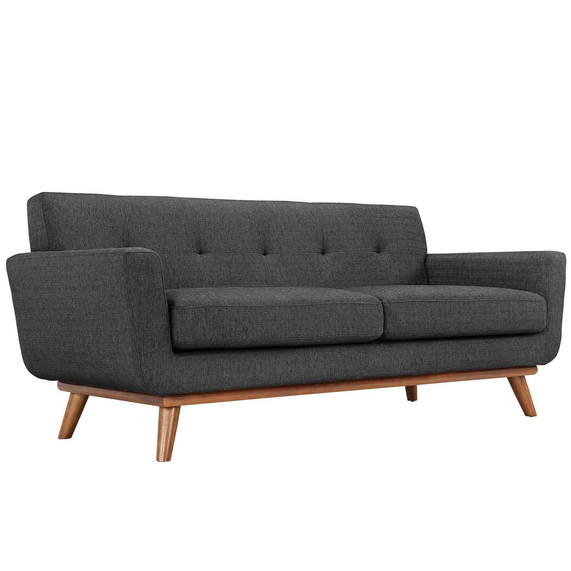 Engage Armchair and Loveseat Set of 2, Gray
