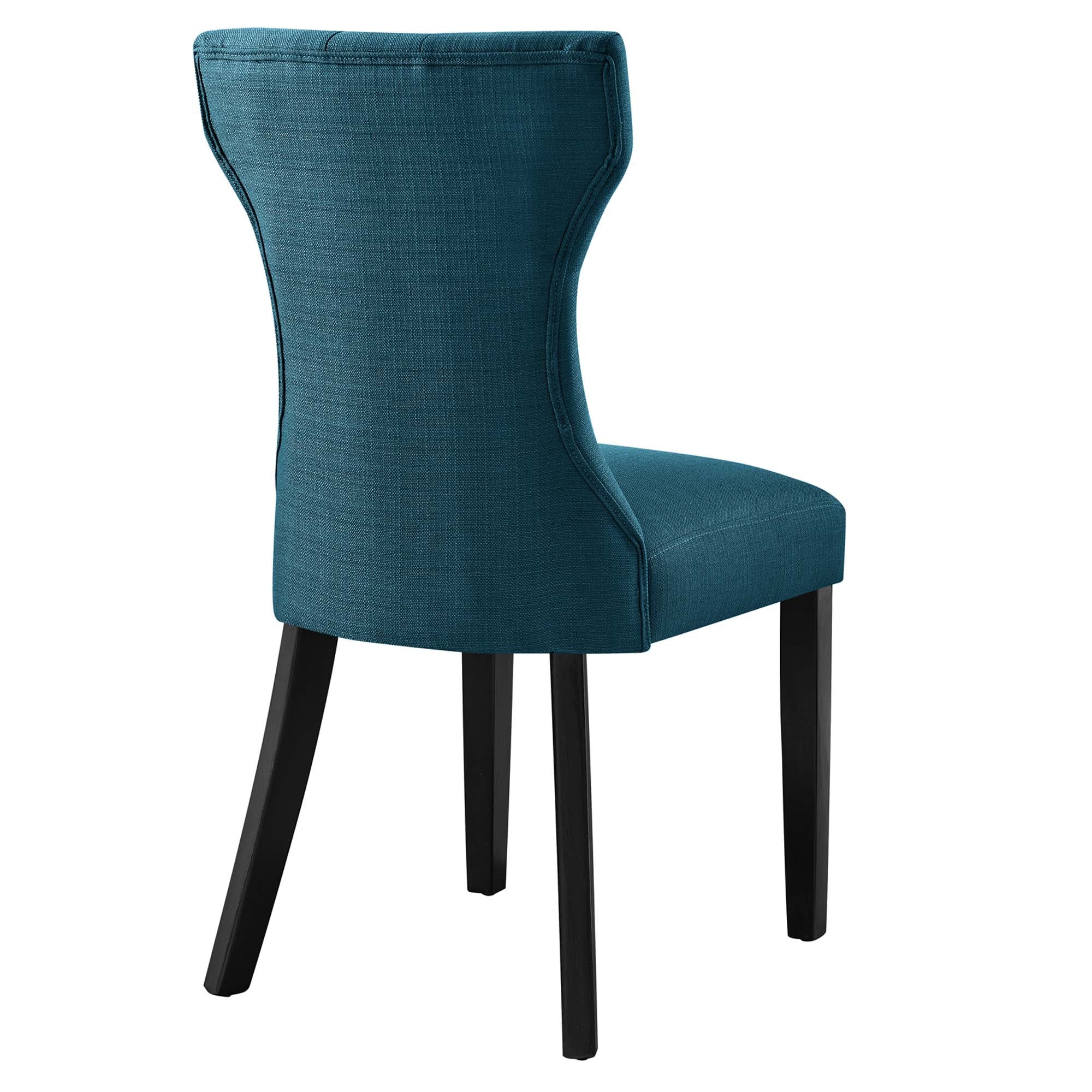 Silhouette Dining Side Chair, Azure