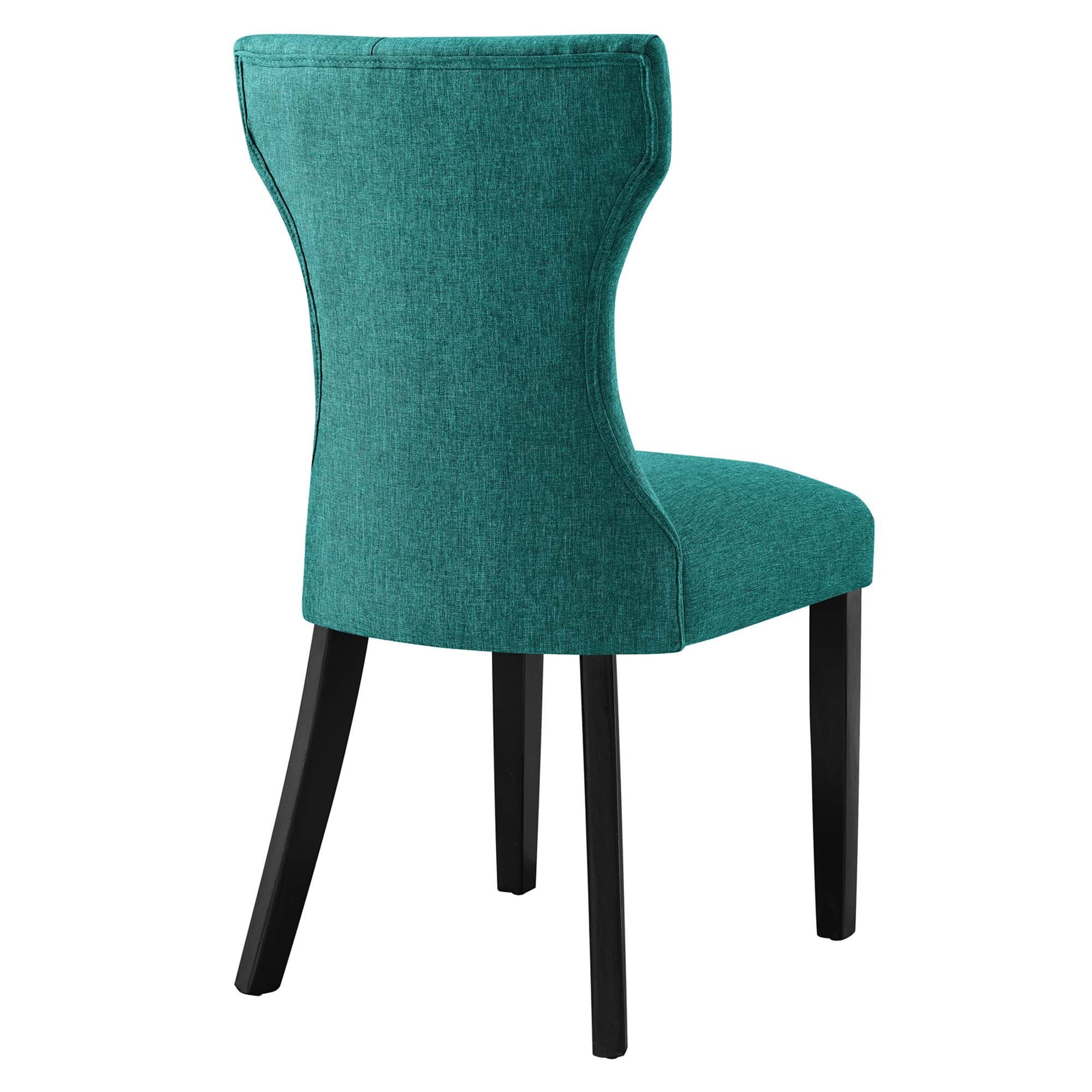 Silhouette Dining Side Chair, Teal