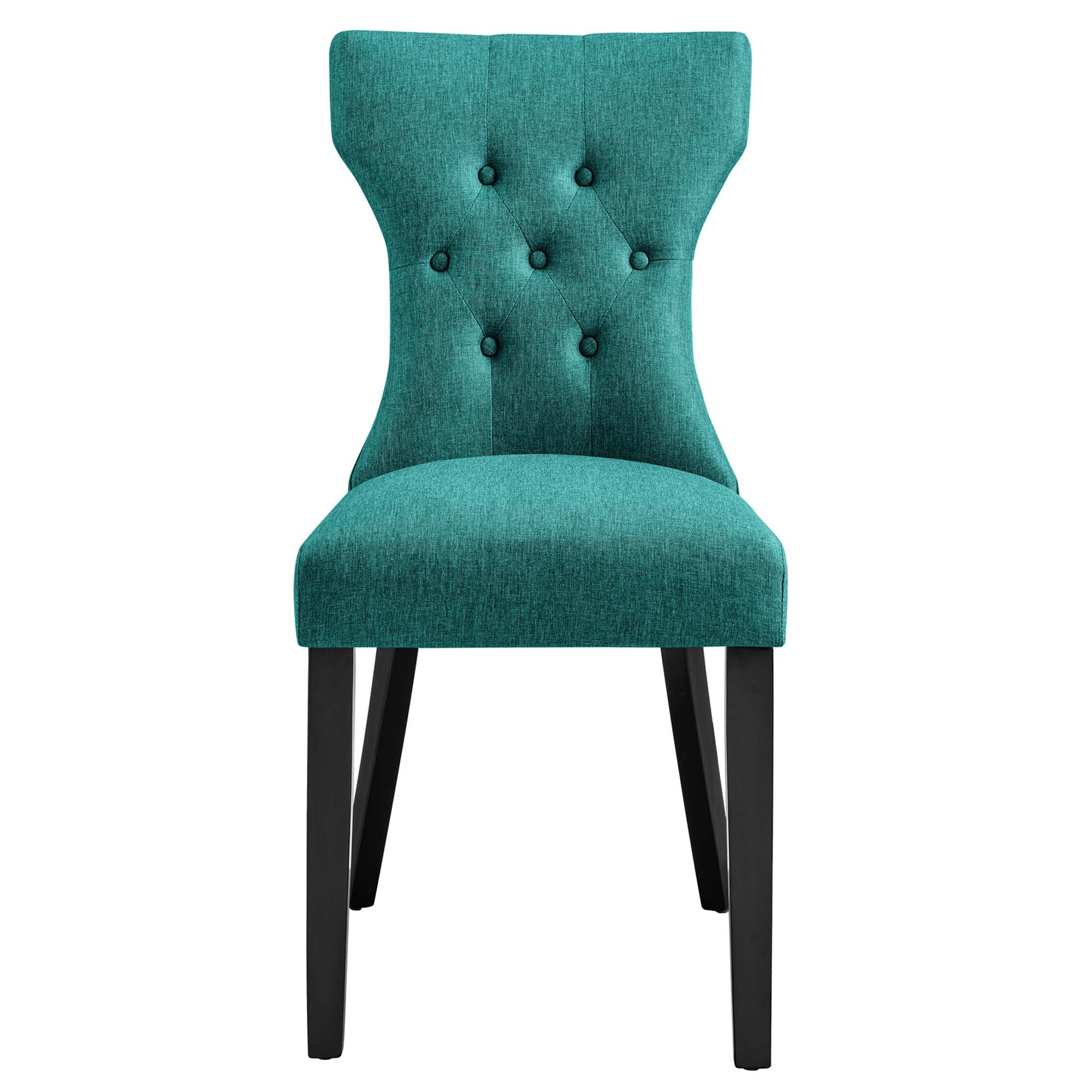 Silhouette Dining Side Chair, Teal