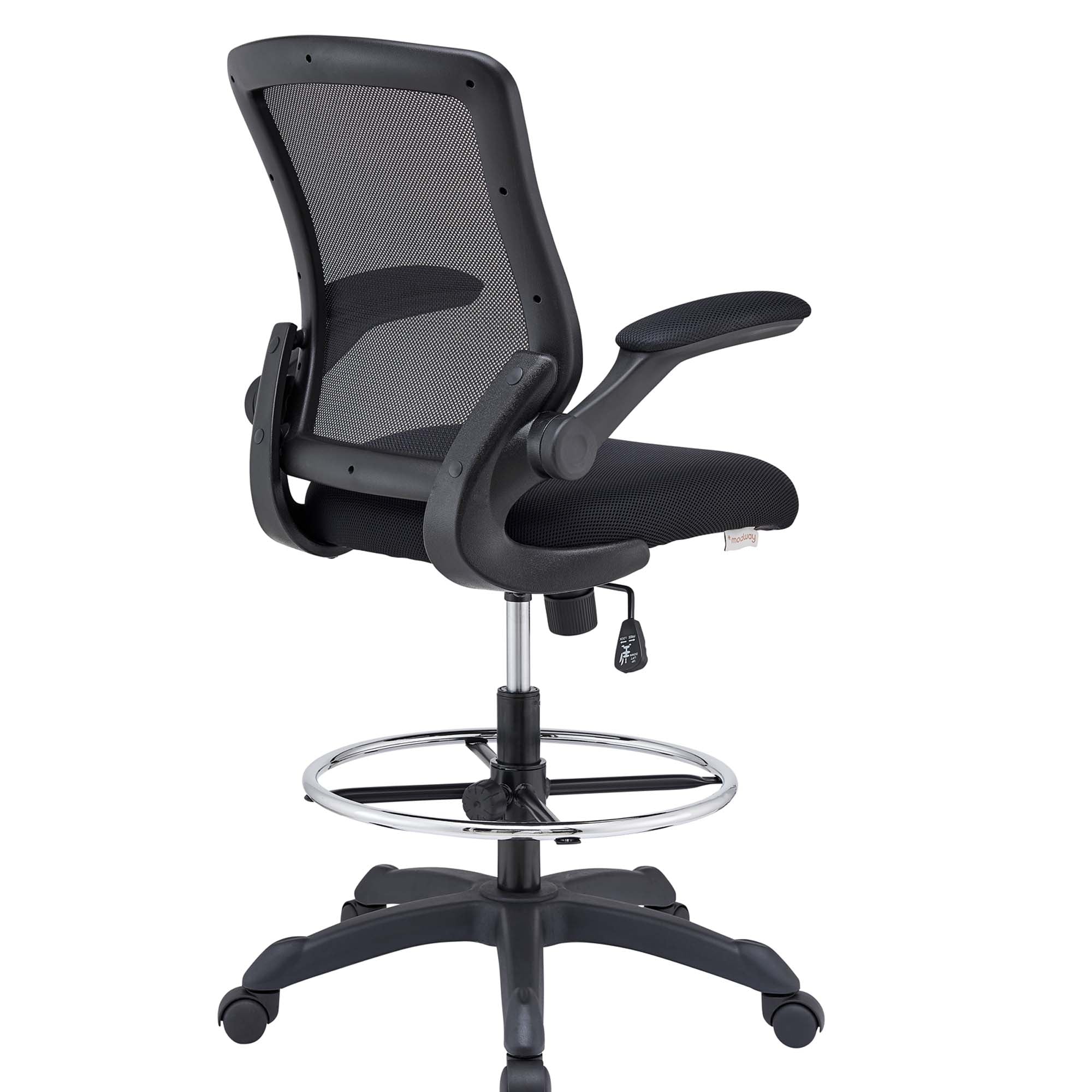 Veer Drafting Chair, Black