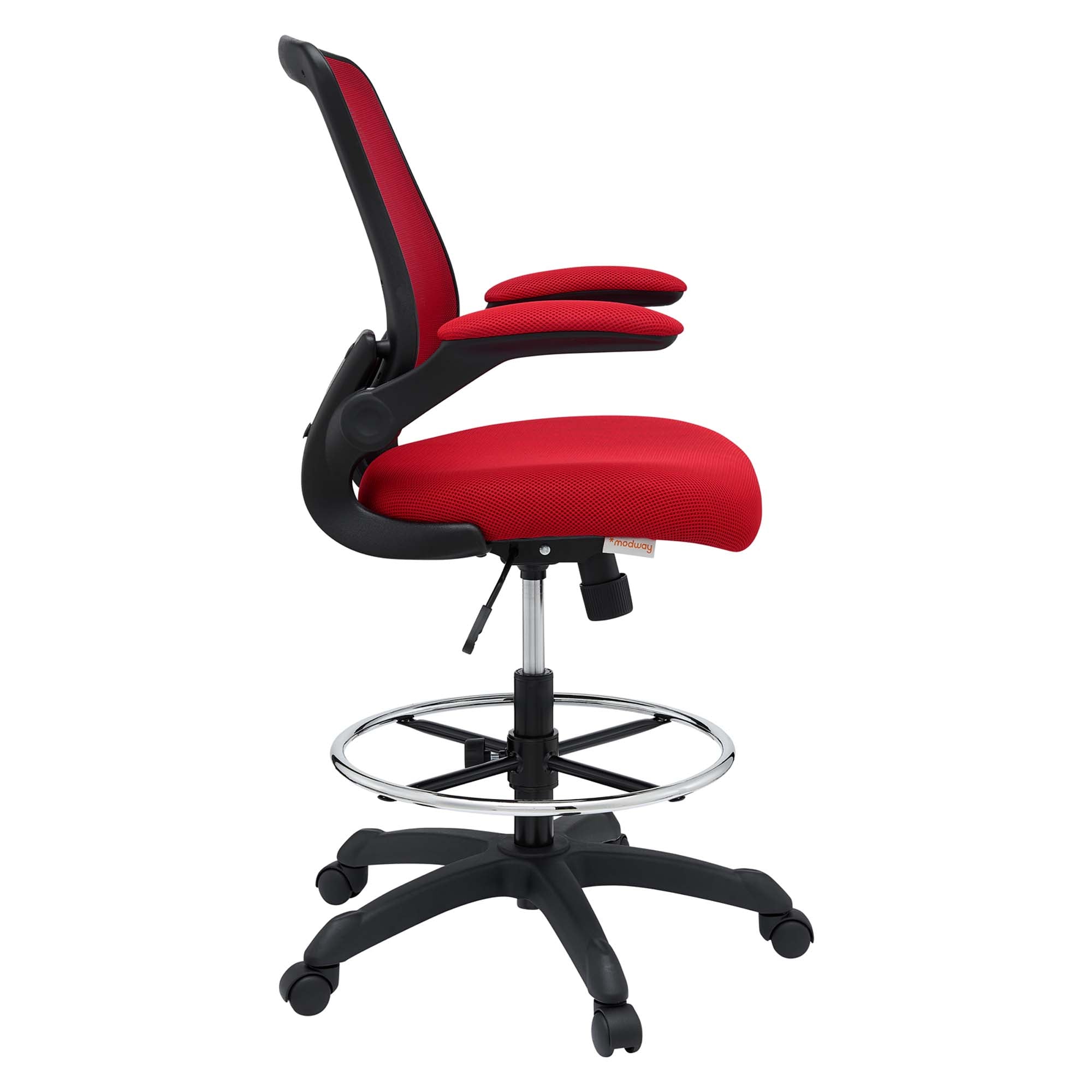 Veer Drafting Chair, Red