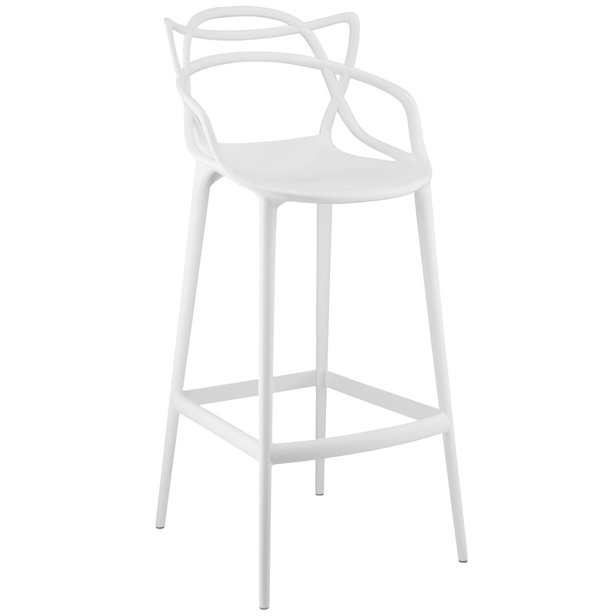 Entangled Bar Stool, White