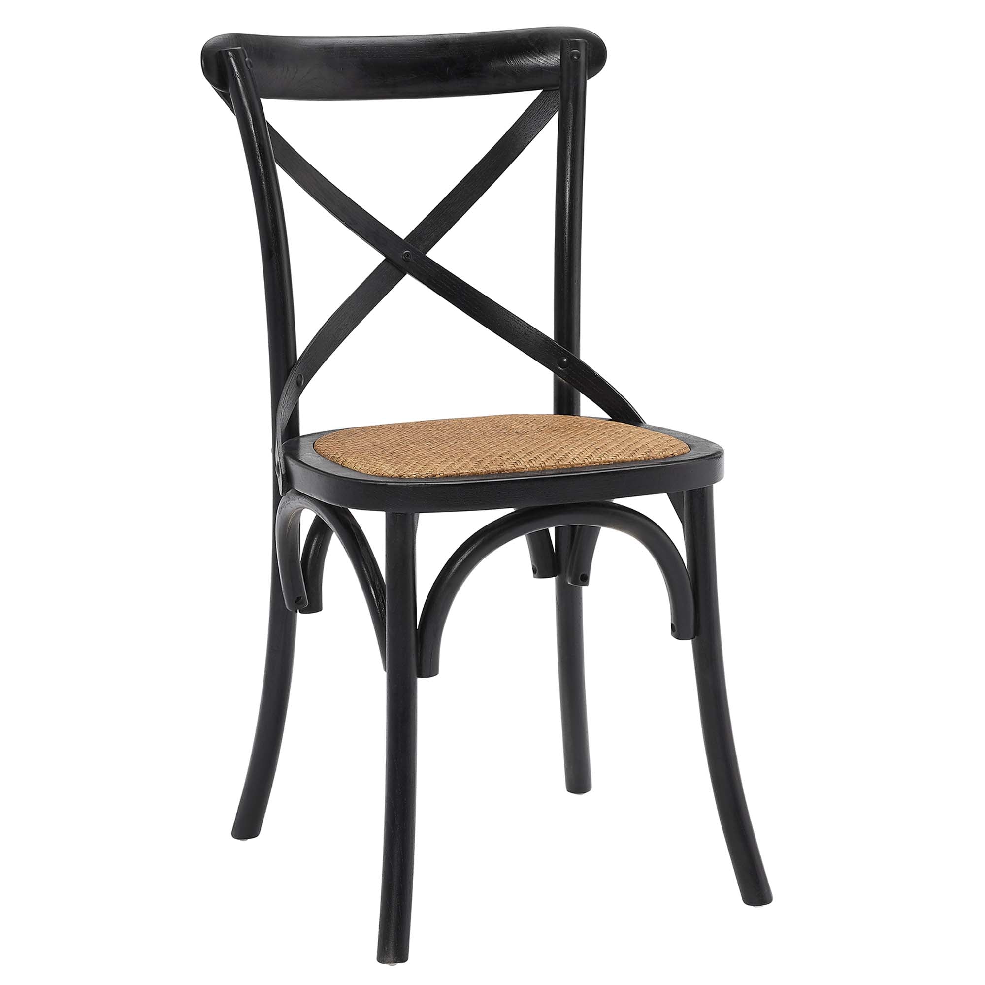 Gear Dining Side Chair, Black