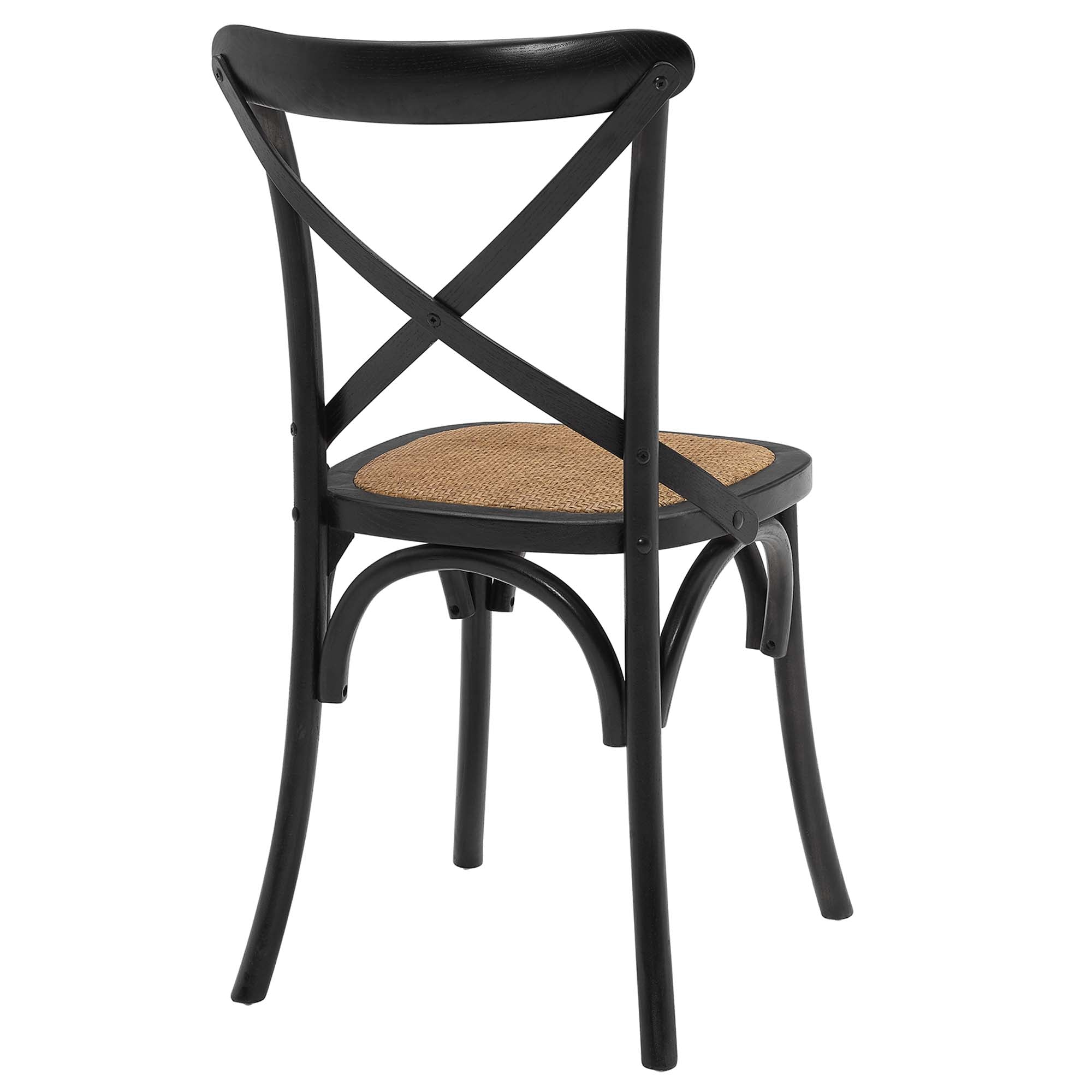 Gear Dining Side Chair, Black