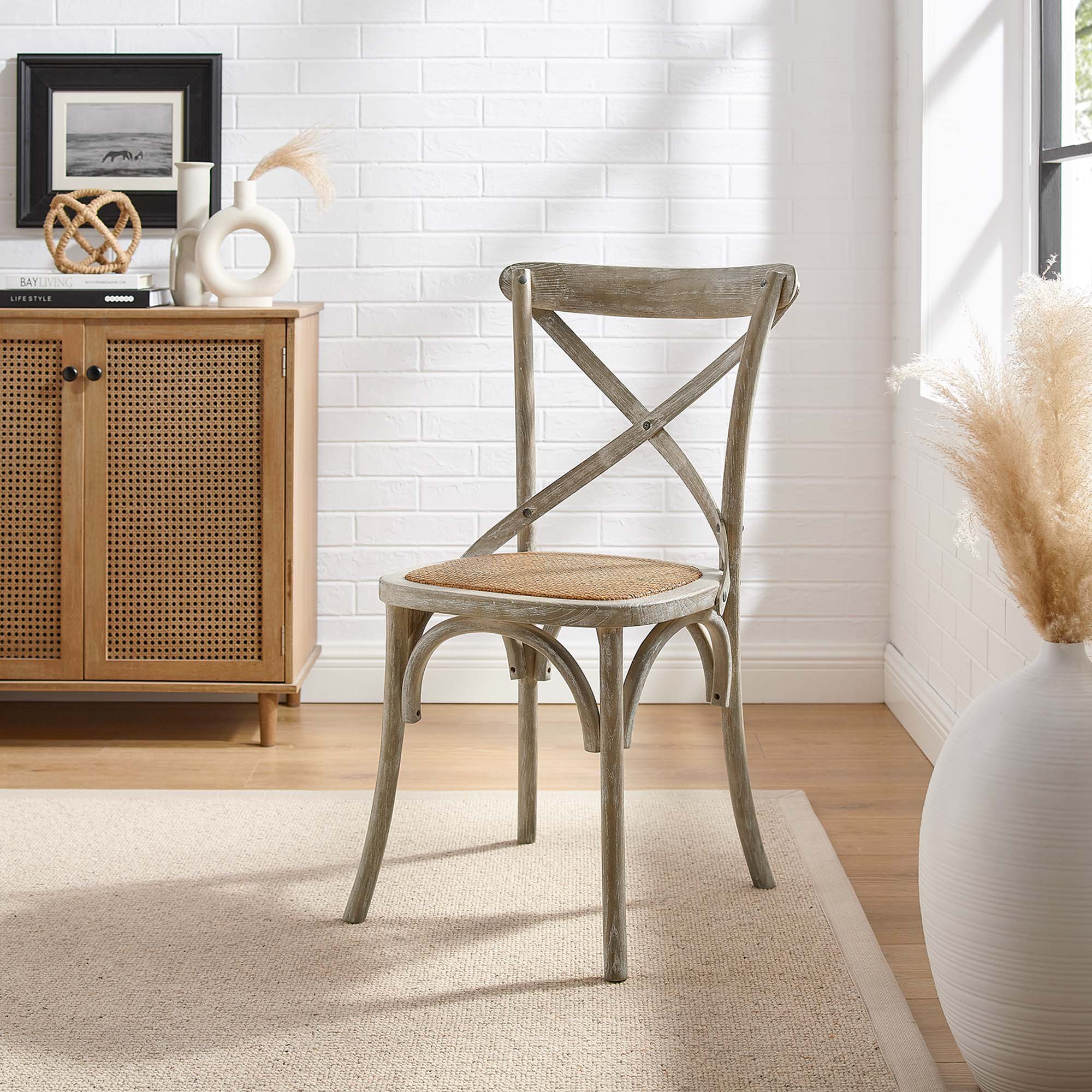 Gear Dining Side Chair, Gray