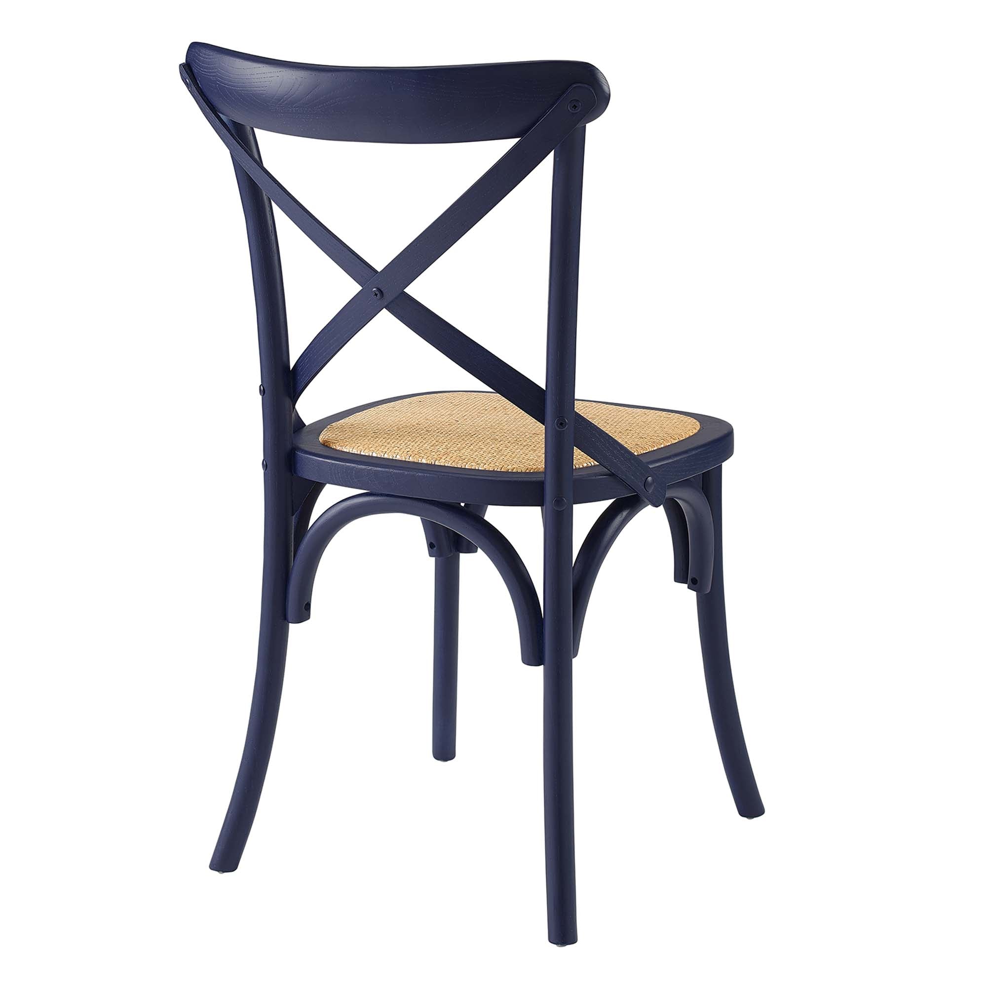 Gear Dining Side Chair, Midnight Blue