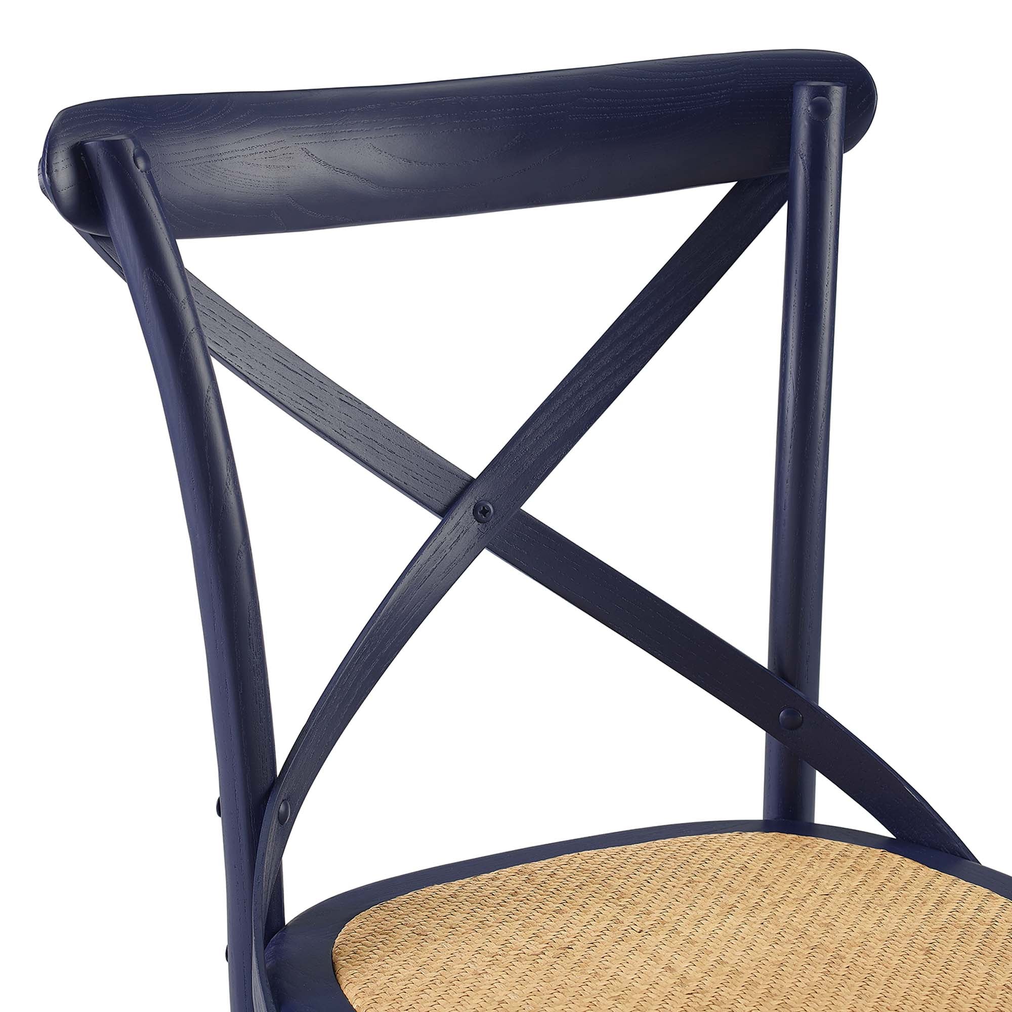 Gear Dining Side Chair, Midnight Blue