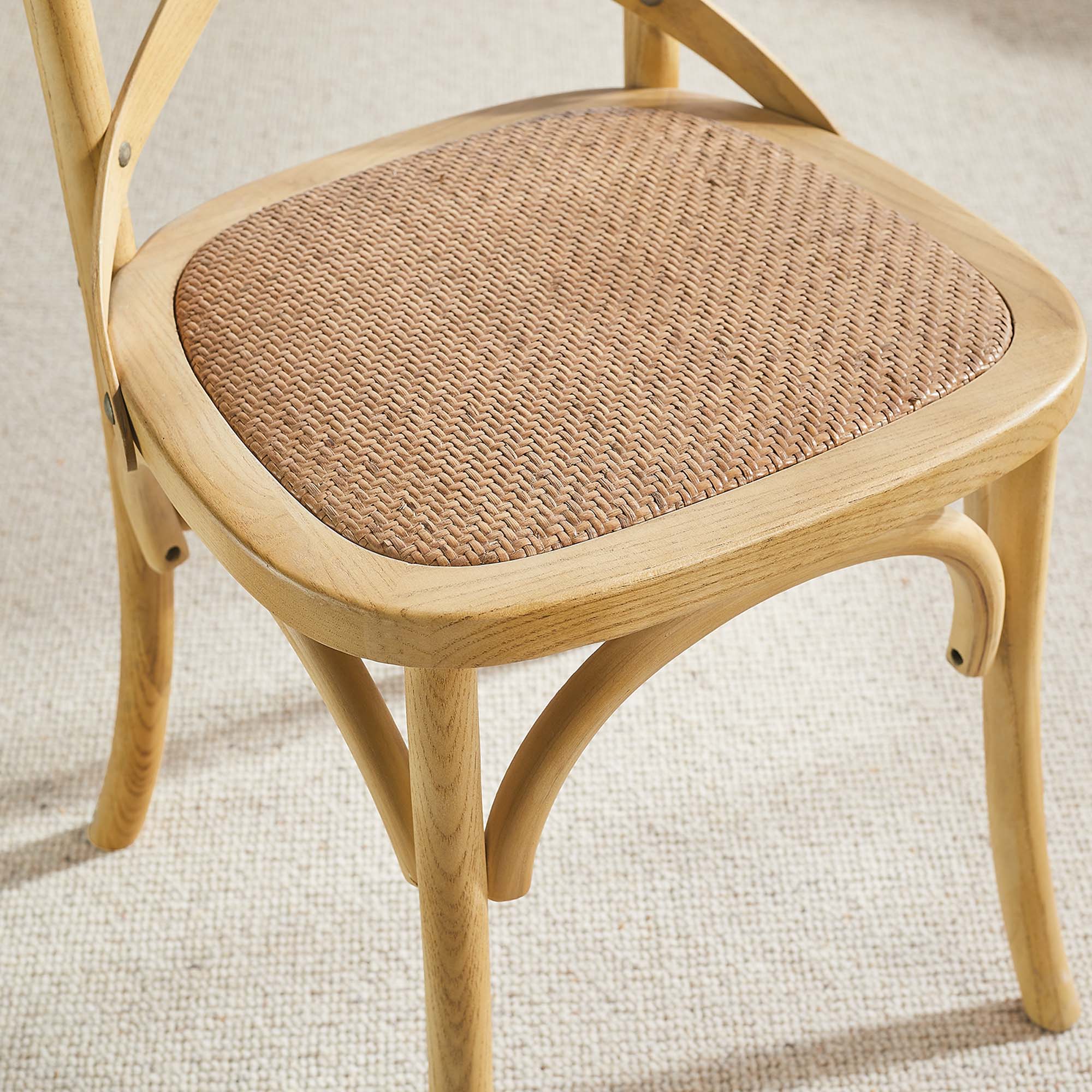 Gear Dining Side Chair, Natural