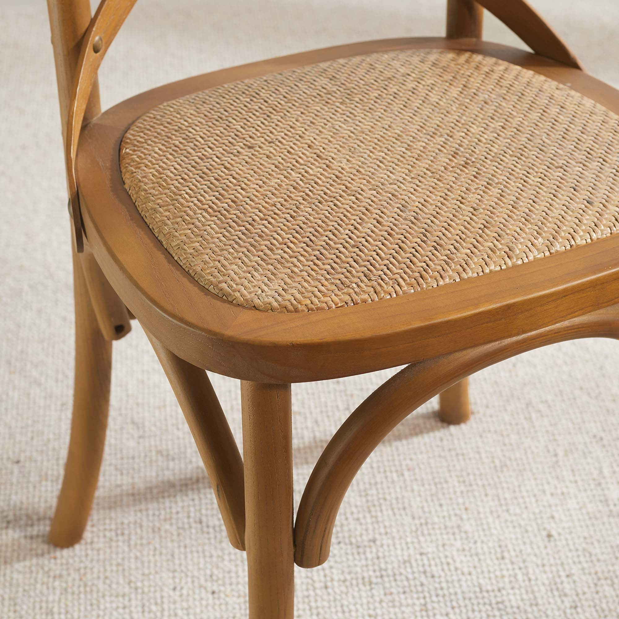 Gear Dining Side Chair, Walnut