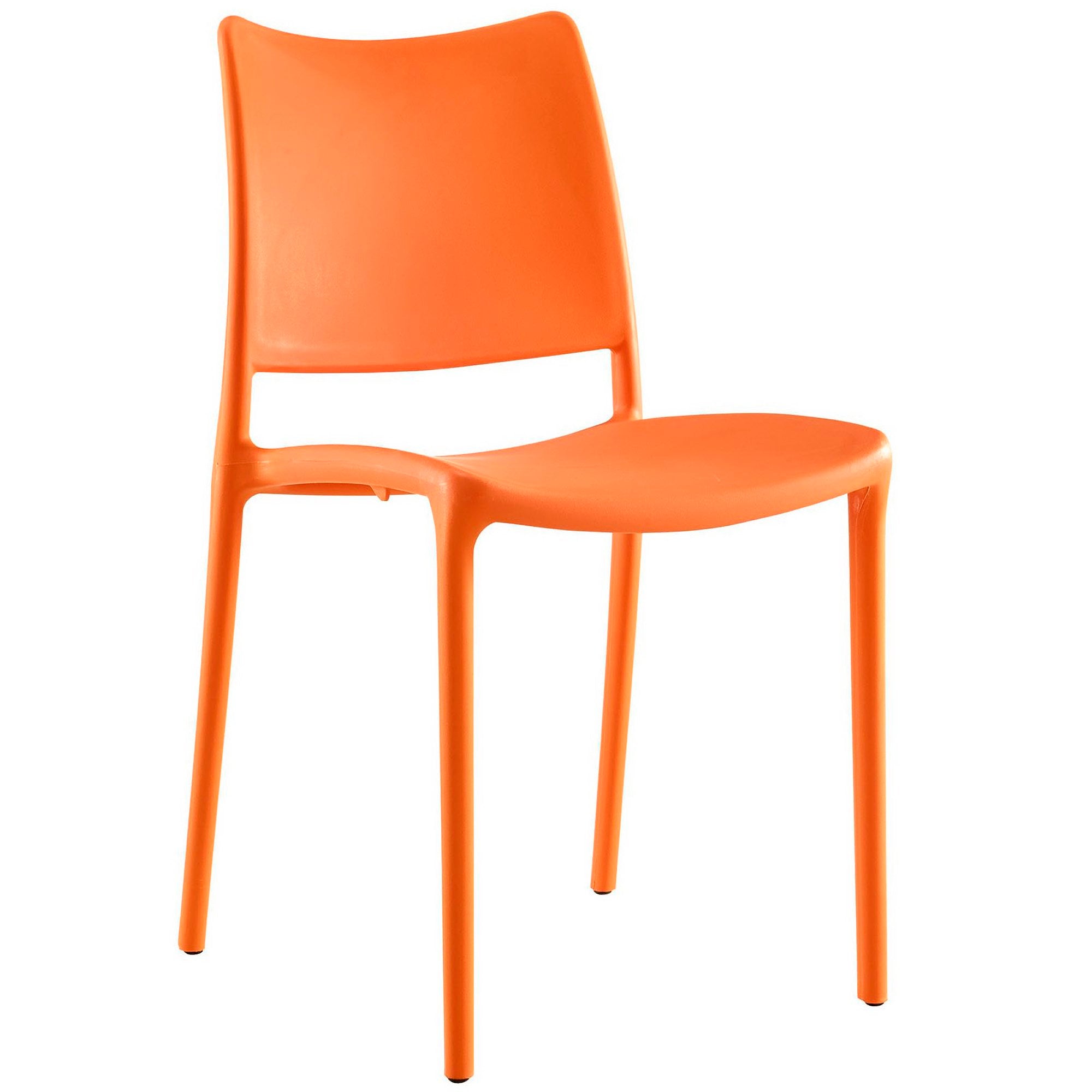 Hipster Dining Side Chair, Orange