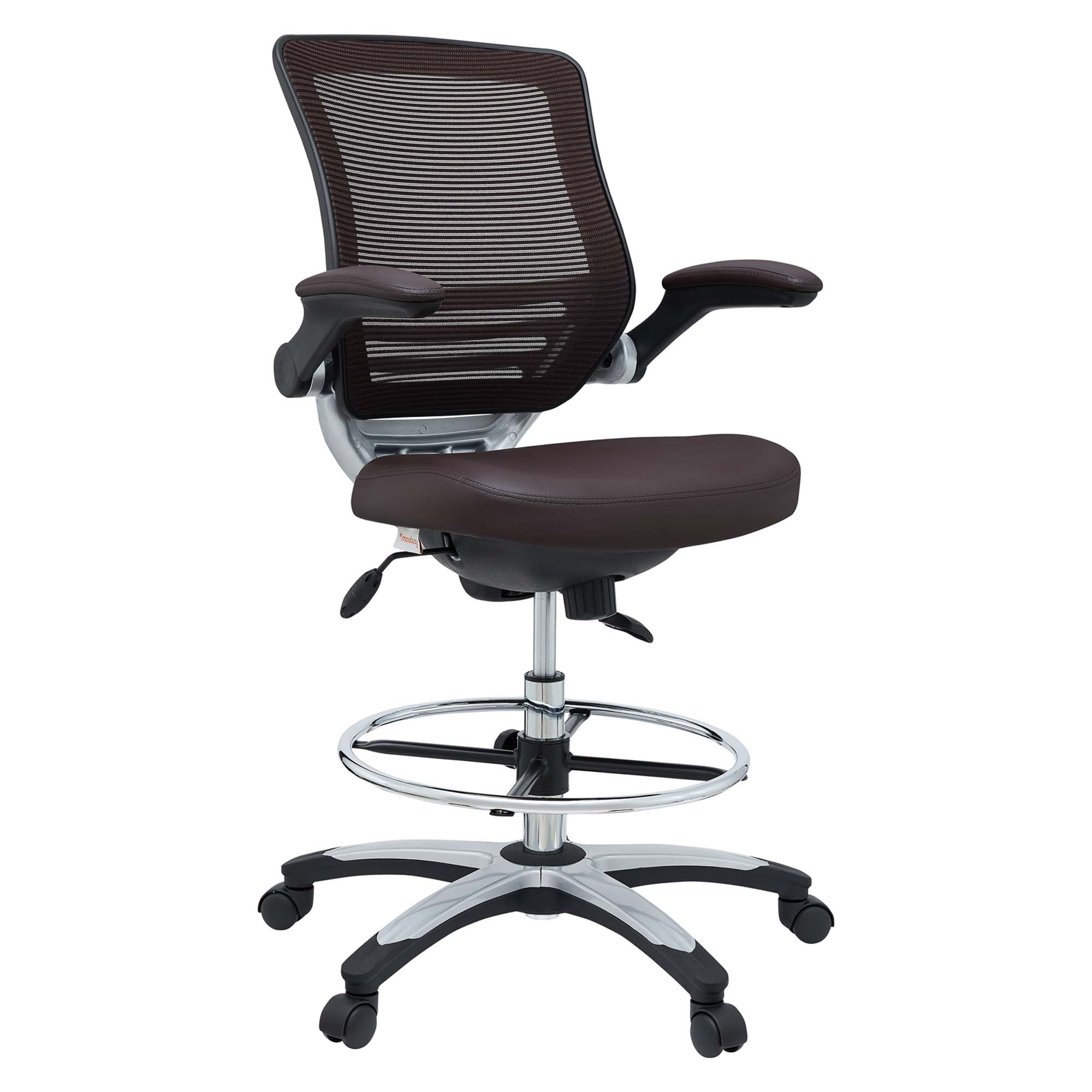 Edge Drafting Chair, Brown