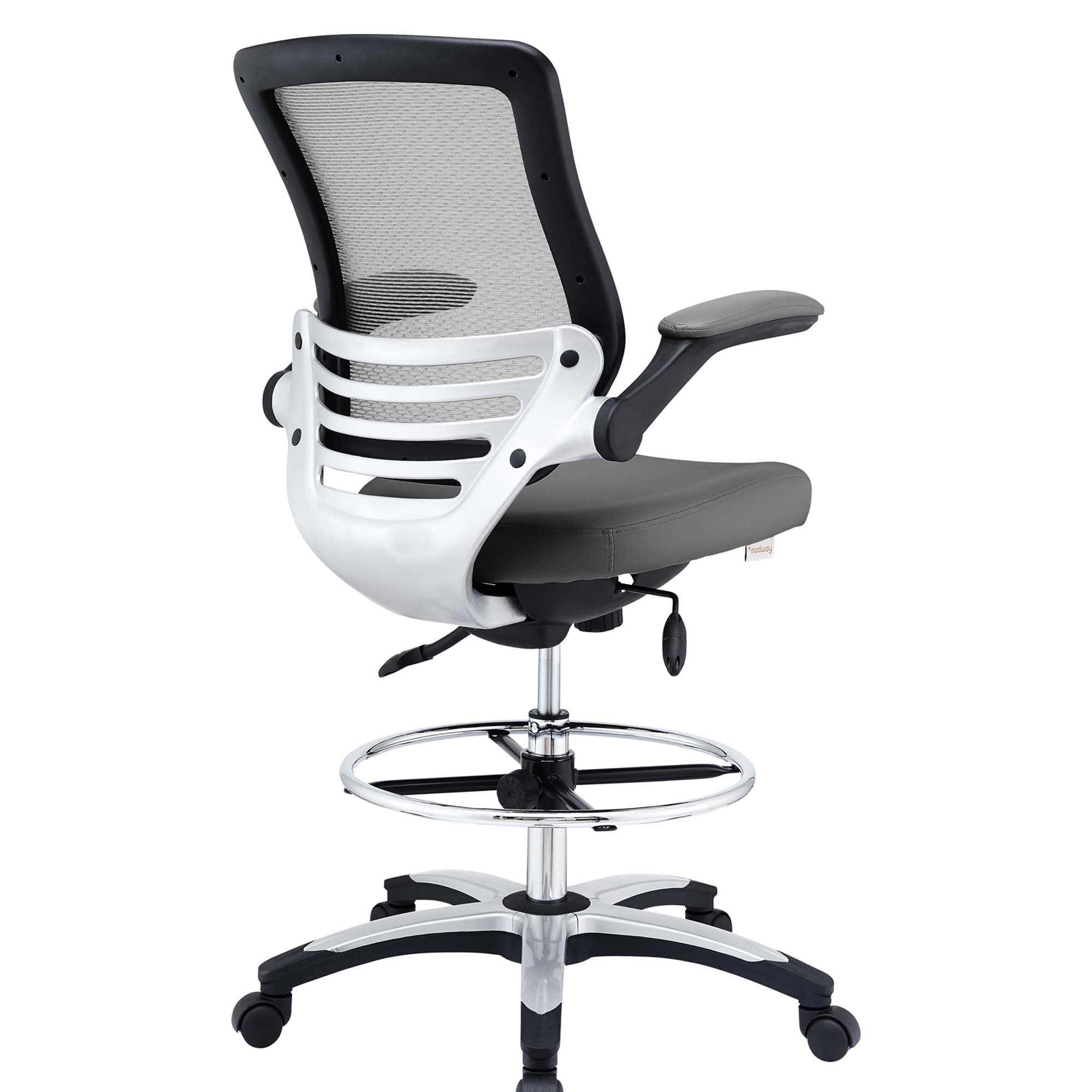 Edge Drafting Chair, Gray