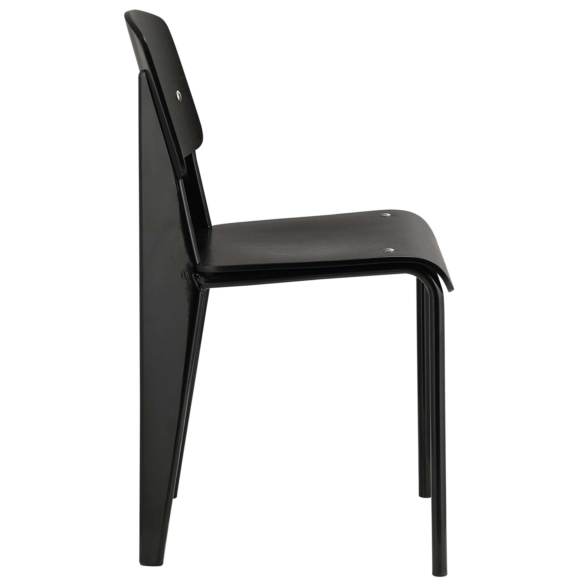 Cabin Dining Side Chair, Black Black