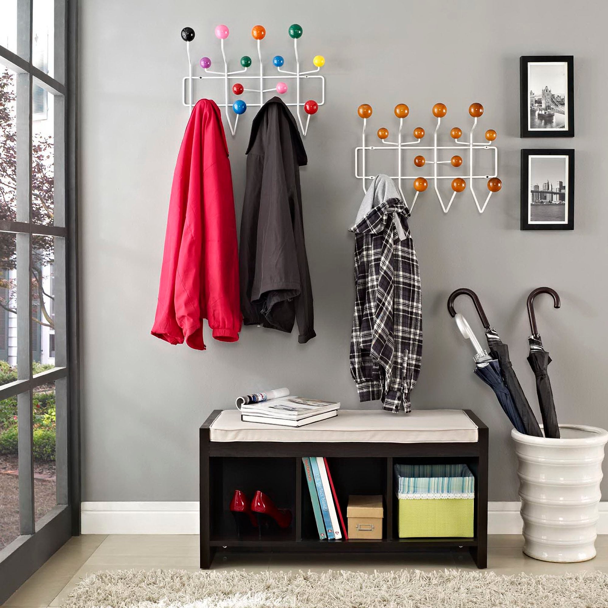 Gumball Coat Rack, Caramel