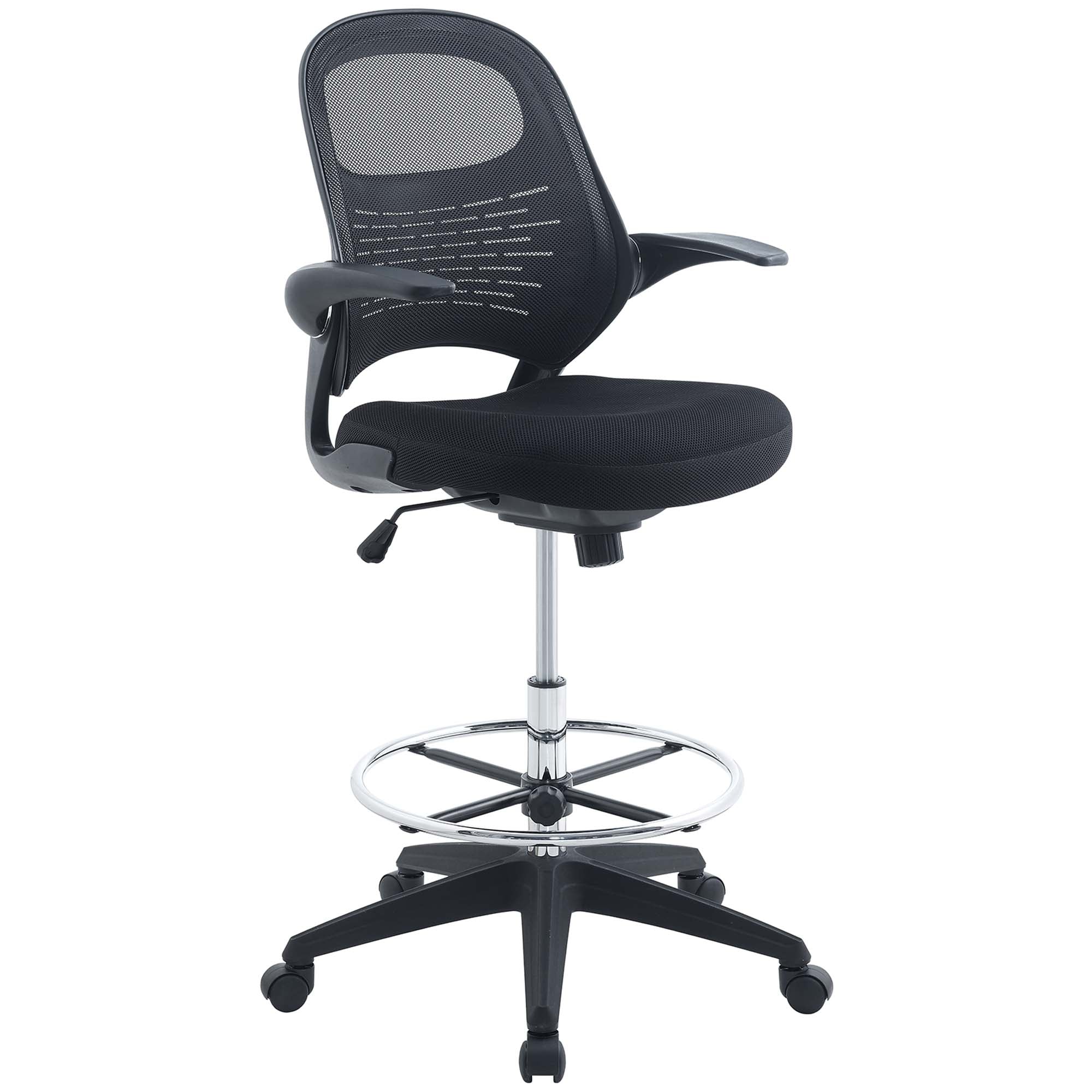Stealth Drafting Chair, Black