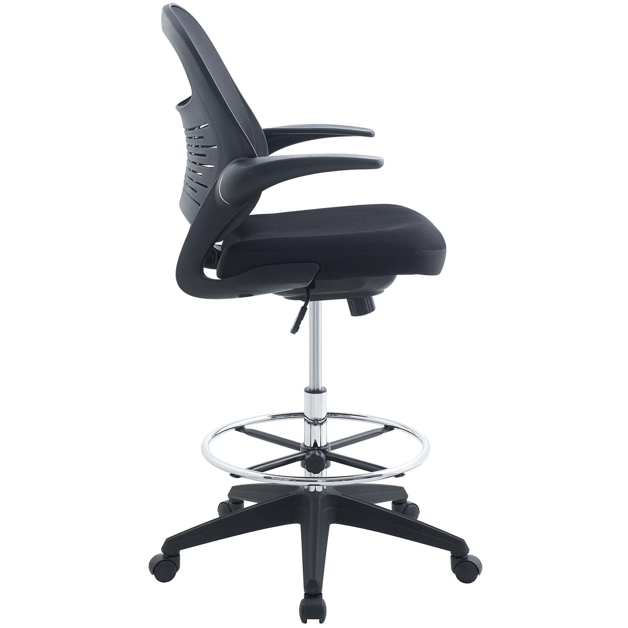 Stealth Drafting Chair, Black