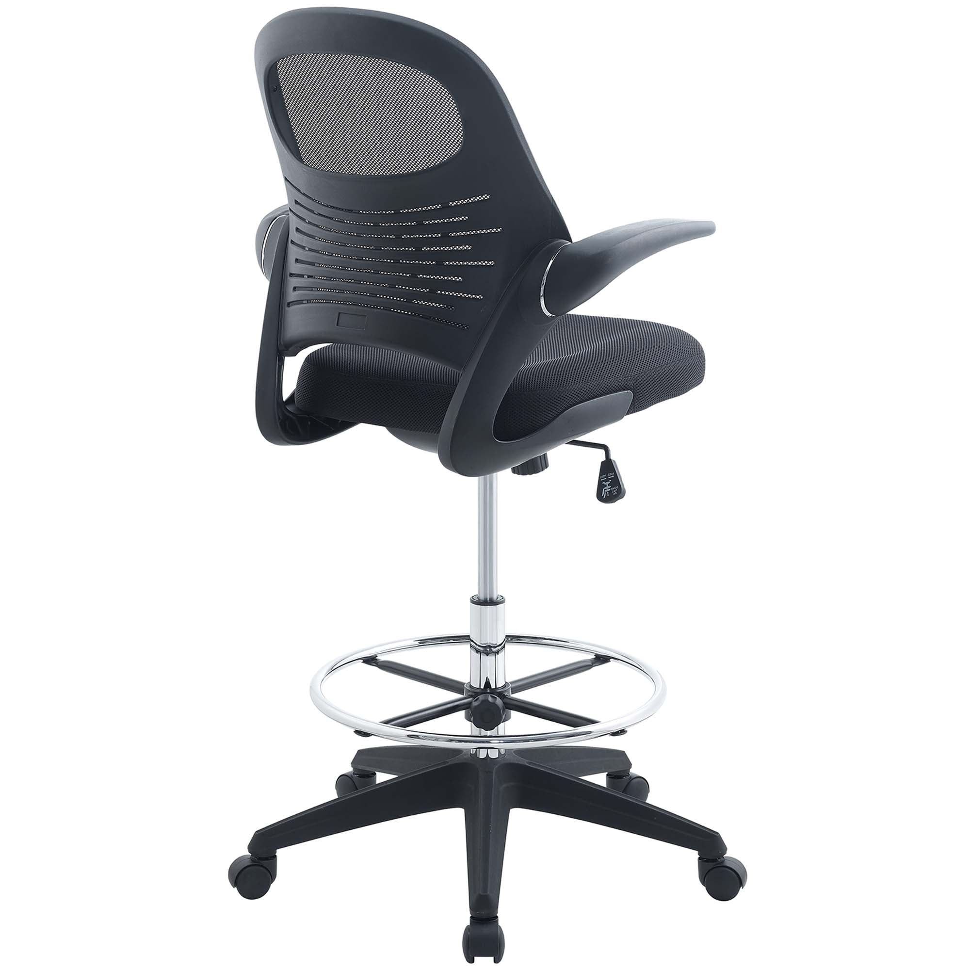 Stealth Drafting Chair, Black