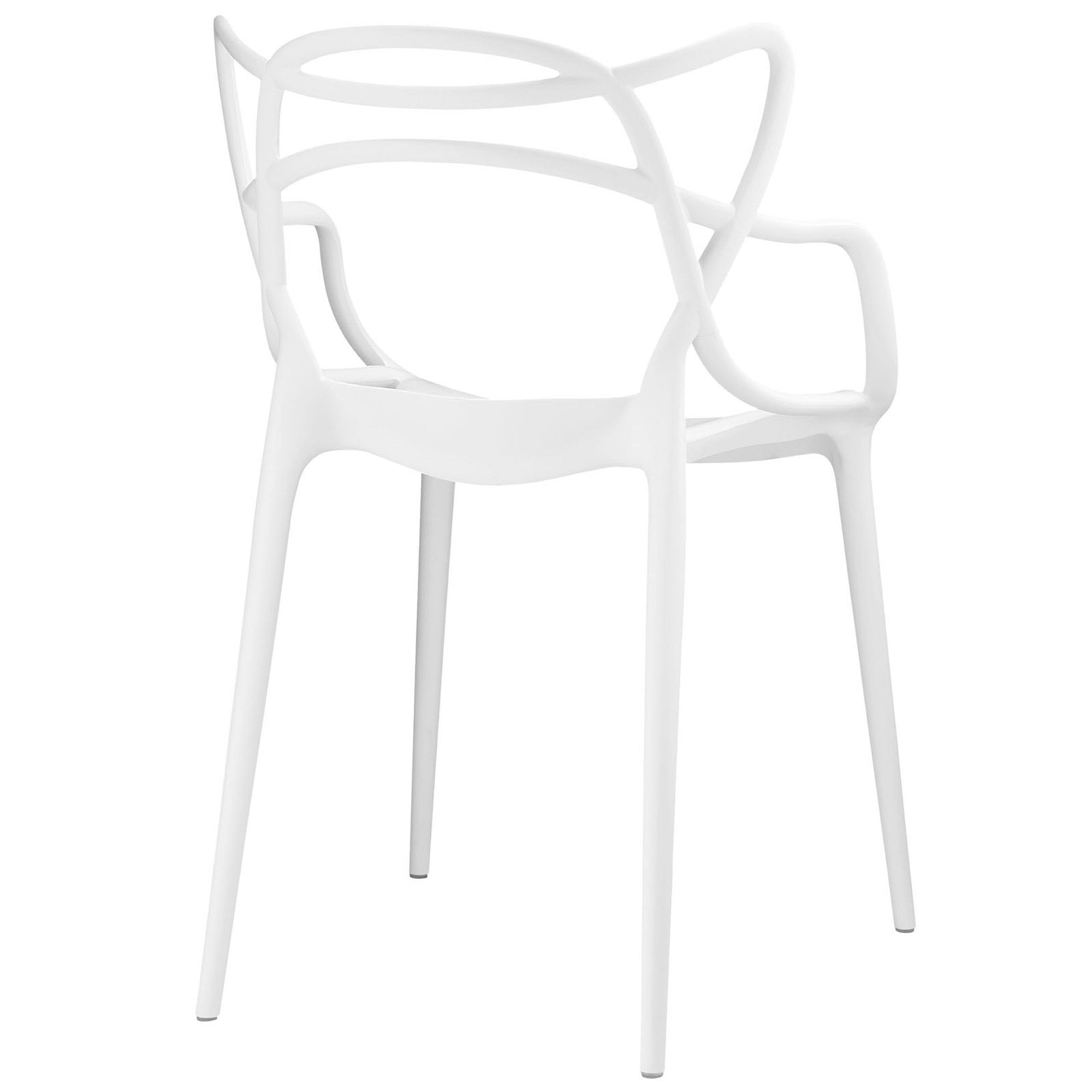 Entangled Dining Set Set of 2, White