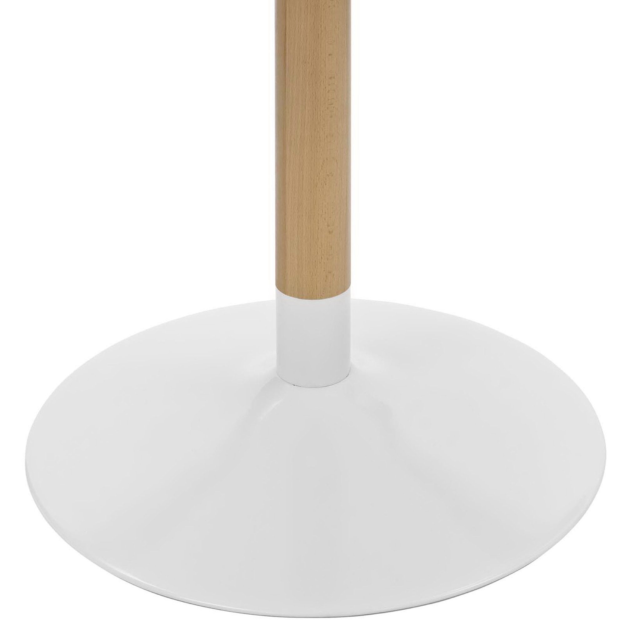 Whirl Round Dining Table, White