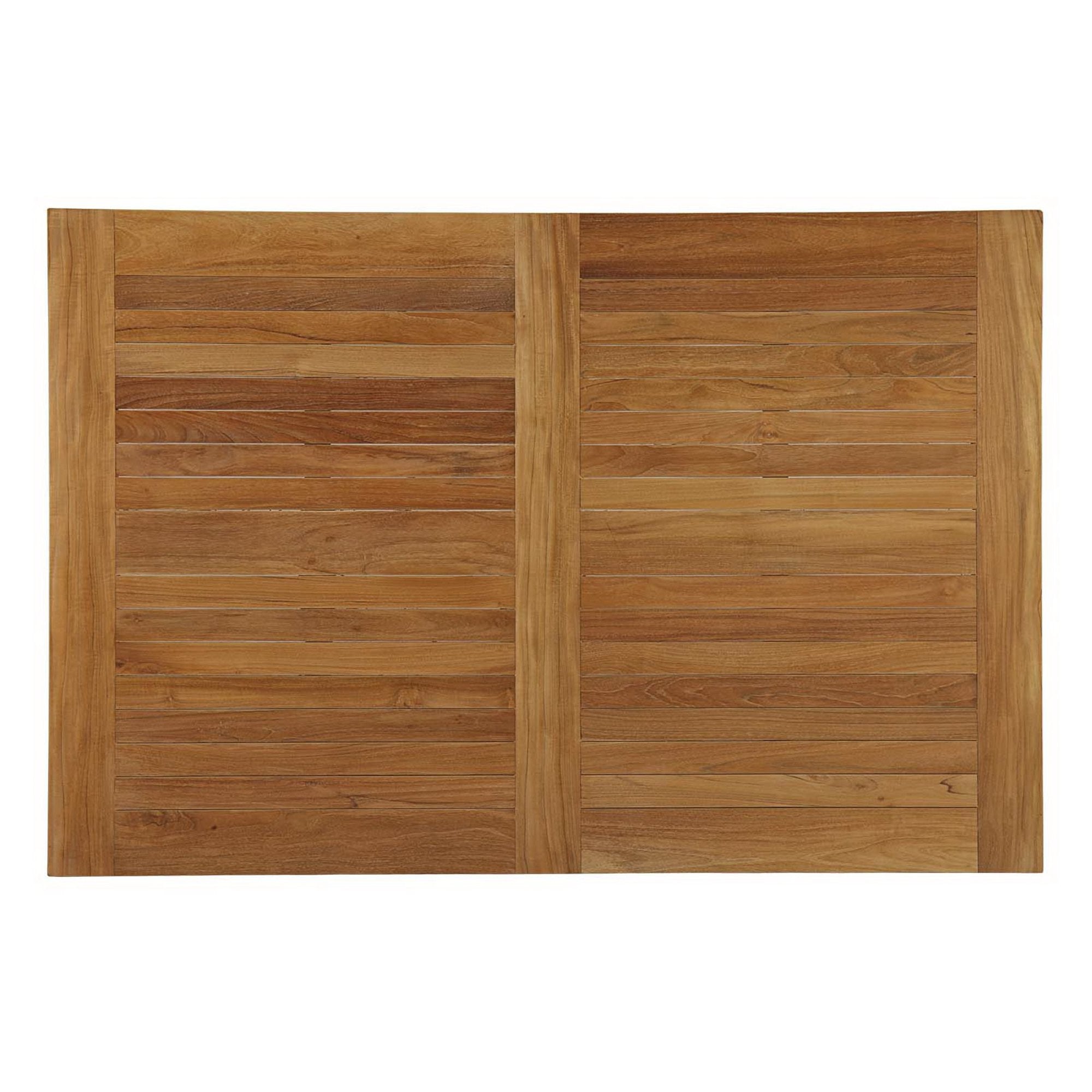 Marina 60" Outdoor Patio Teak Dining Table, Natural