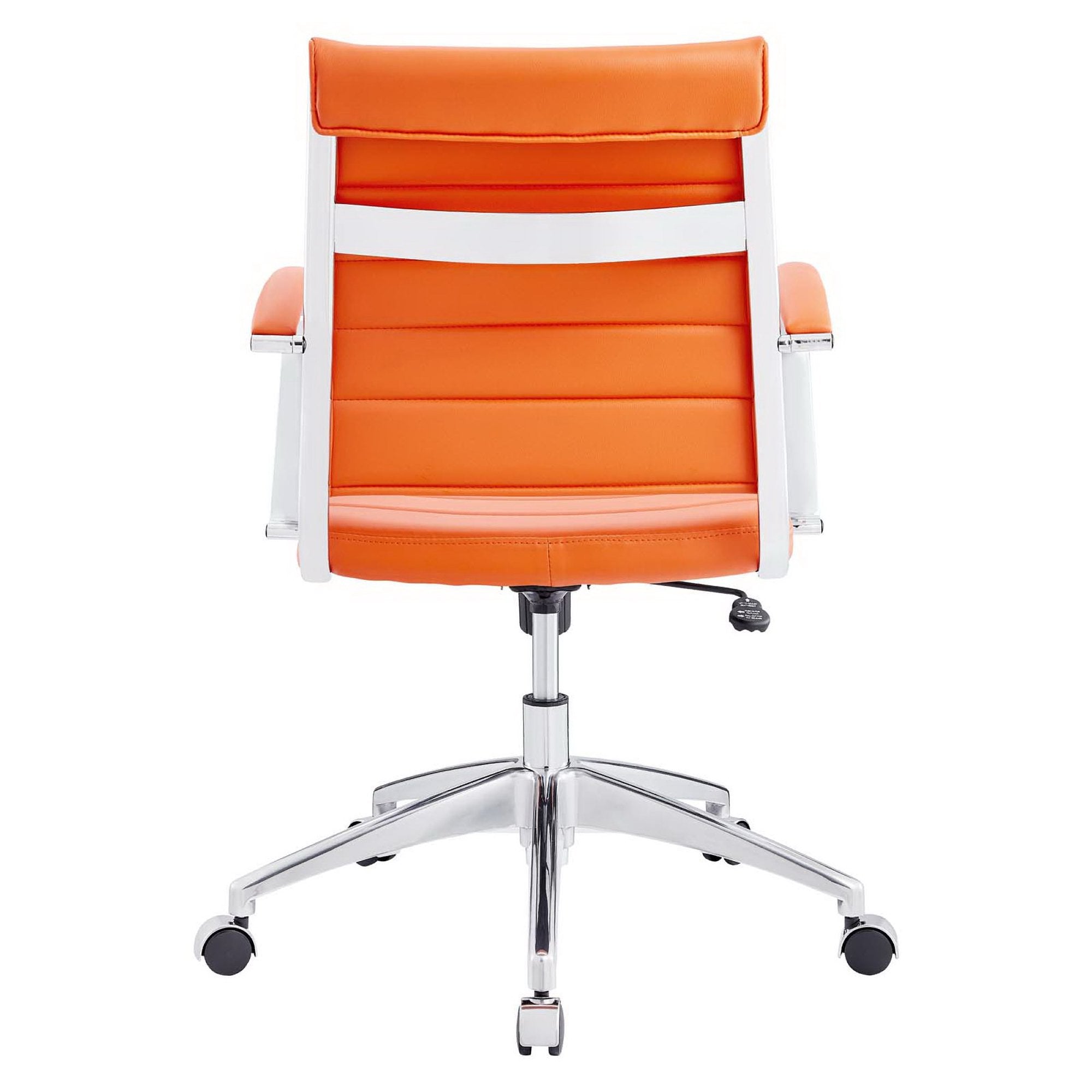 Jive Mid Back Office Chair, Orange