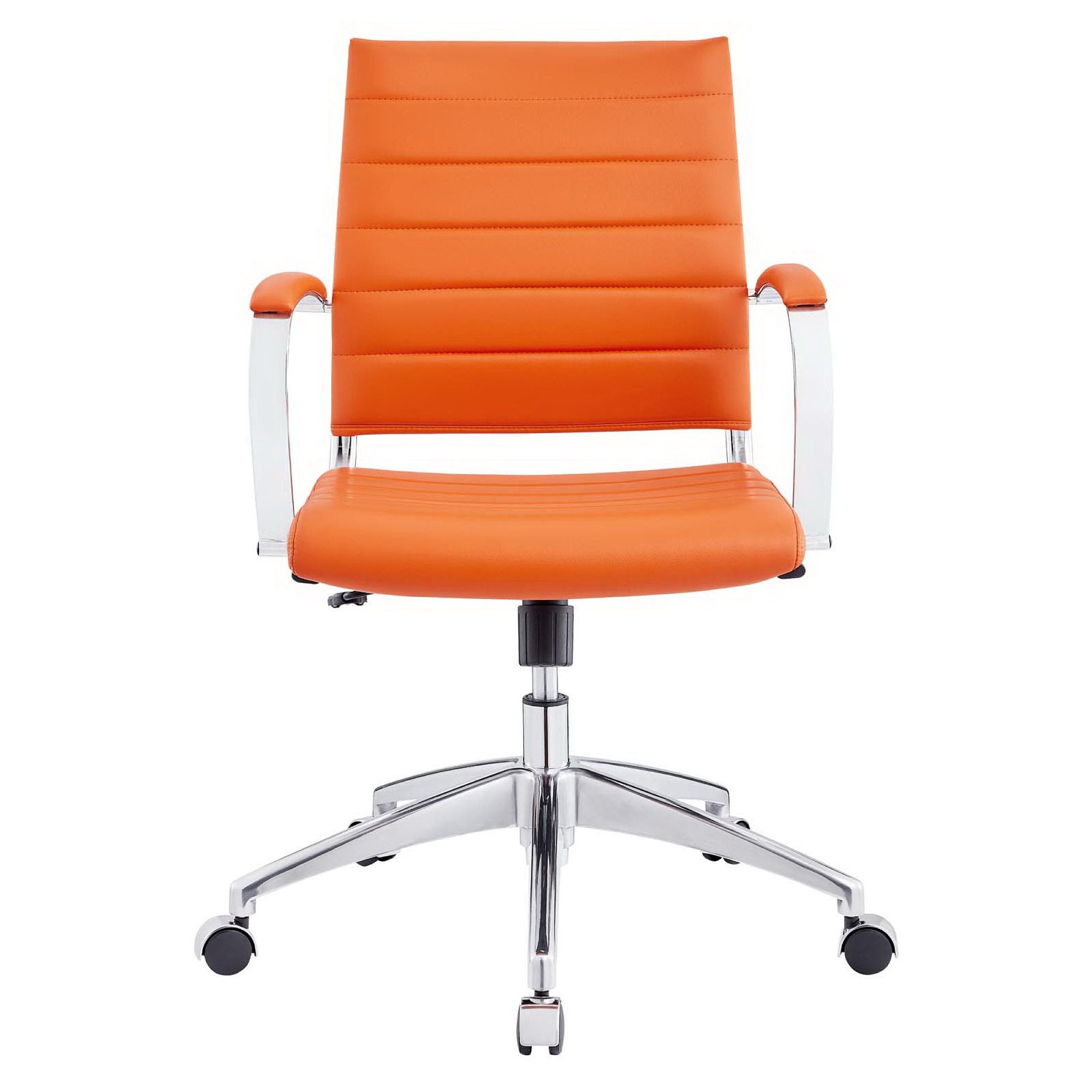 Jive Mid Back Office Chair, Orange
