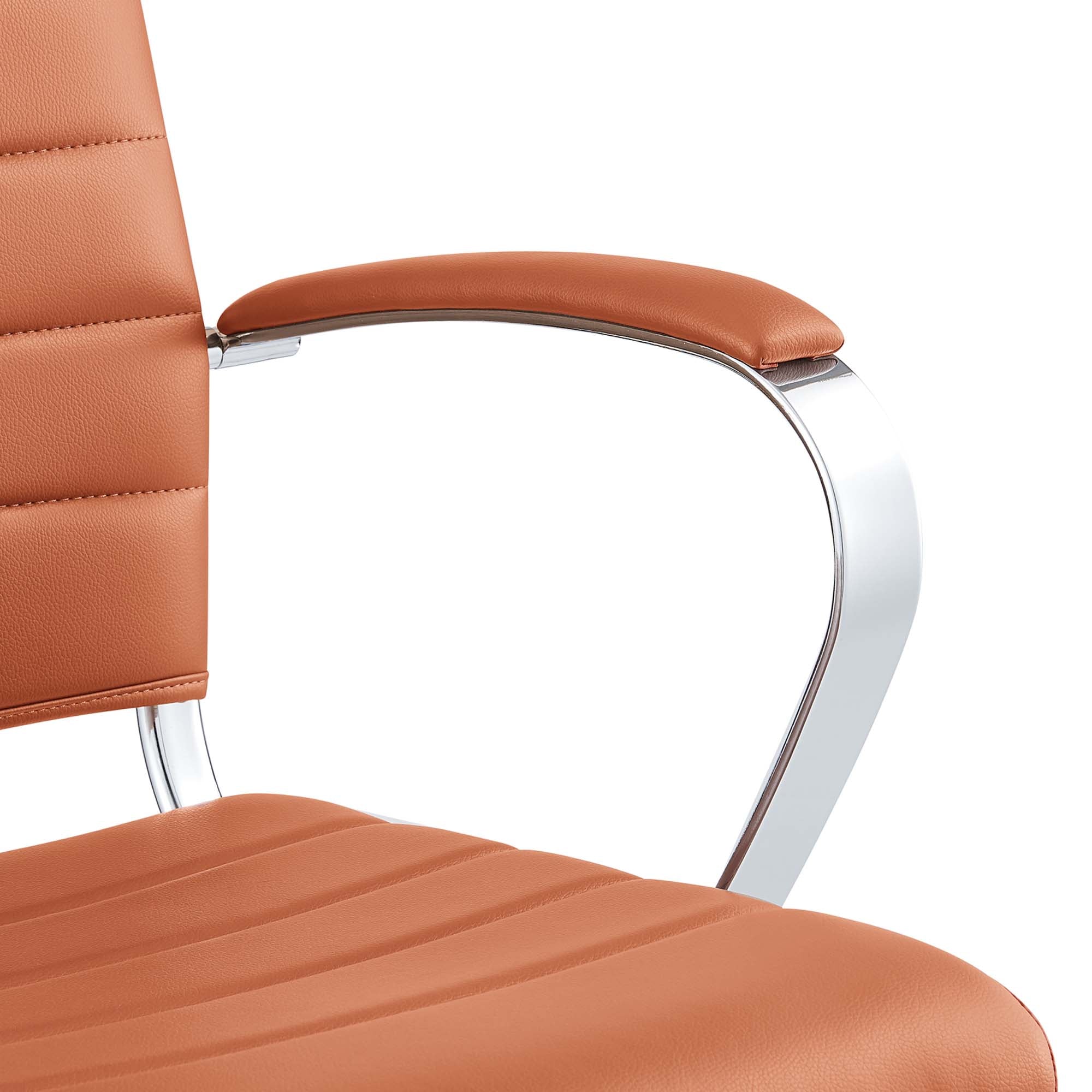Jive Mid Back Office Chair, Terracotta